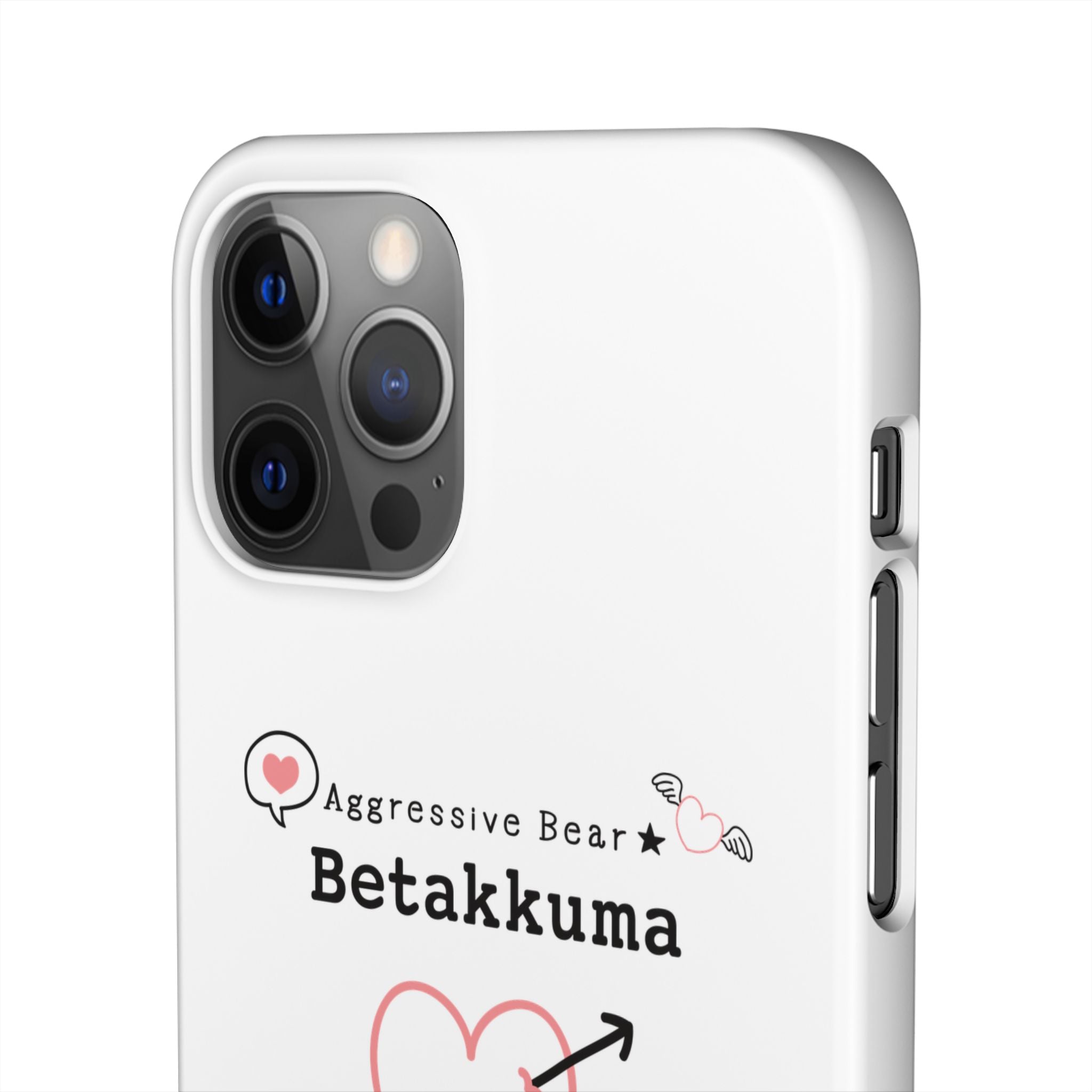 Betakkuma Arrow Heart Phone Case