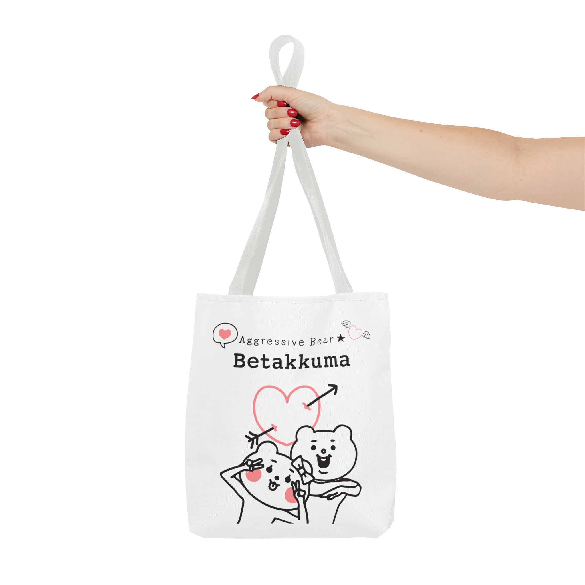 Betakkuma Arrow Heart Tote Bag