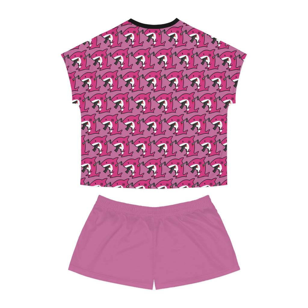 Slit Gill Pink Pajama Set