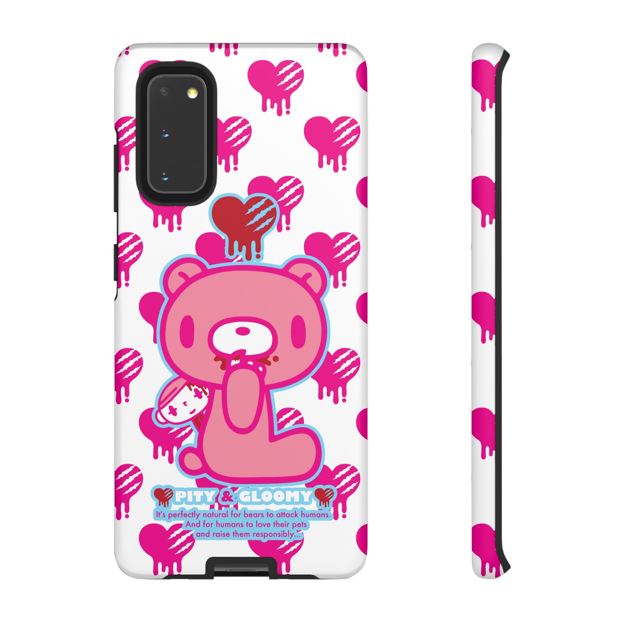 Gloomy Bear White Phone Case