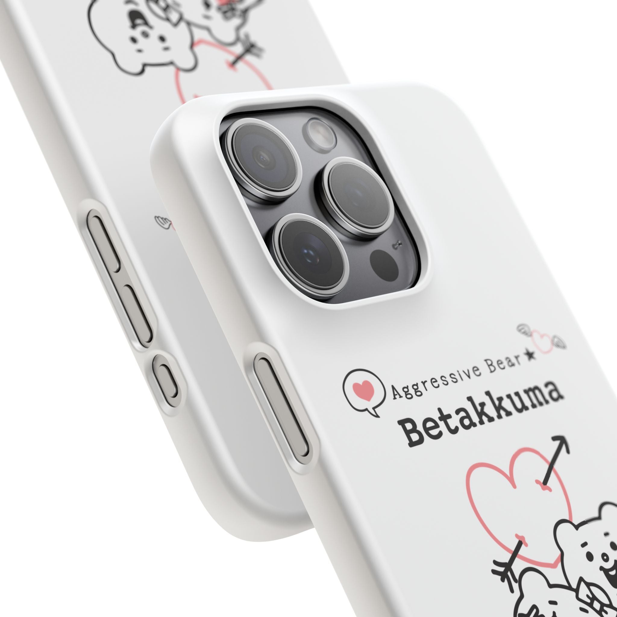 Betakkuma Arrow Heart Phone Case