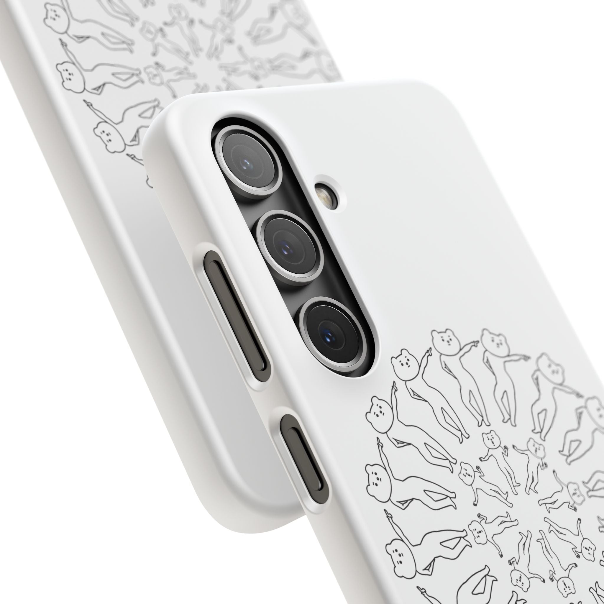 Betakkuma Swirl Pattern Phone Case