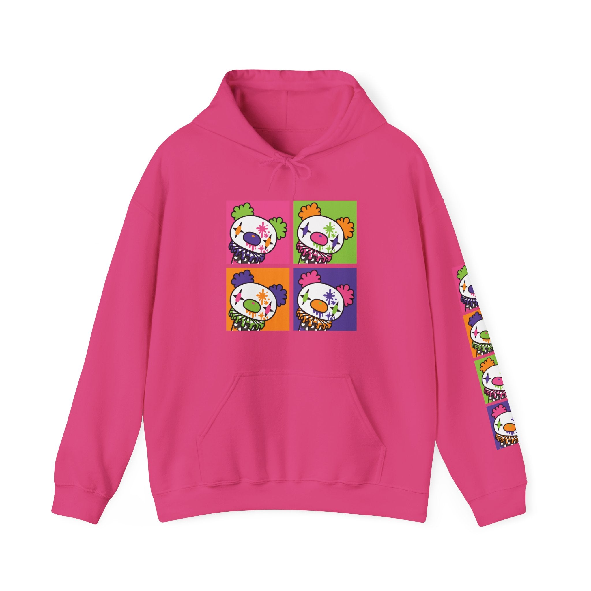 Gloomy Clown Multicolor Hoodie