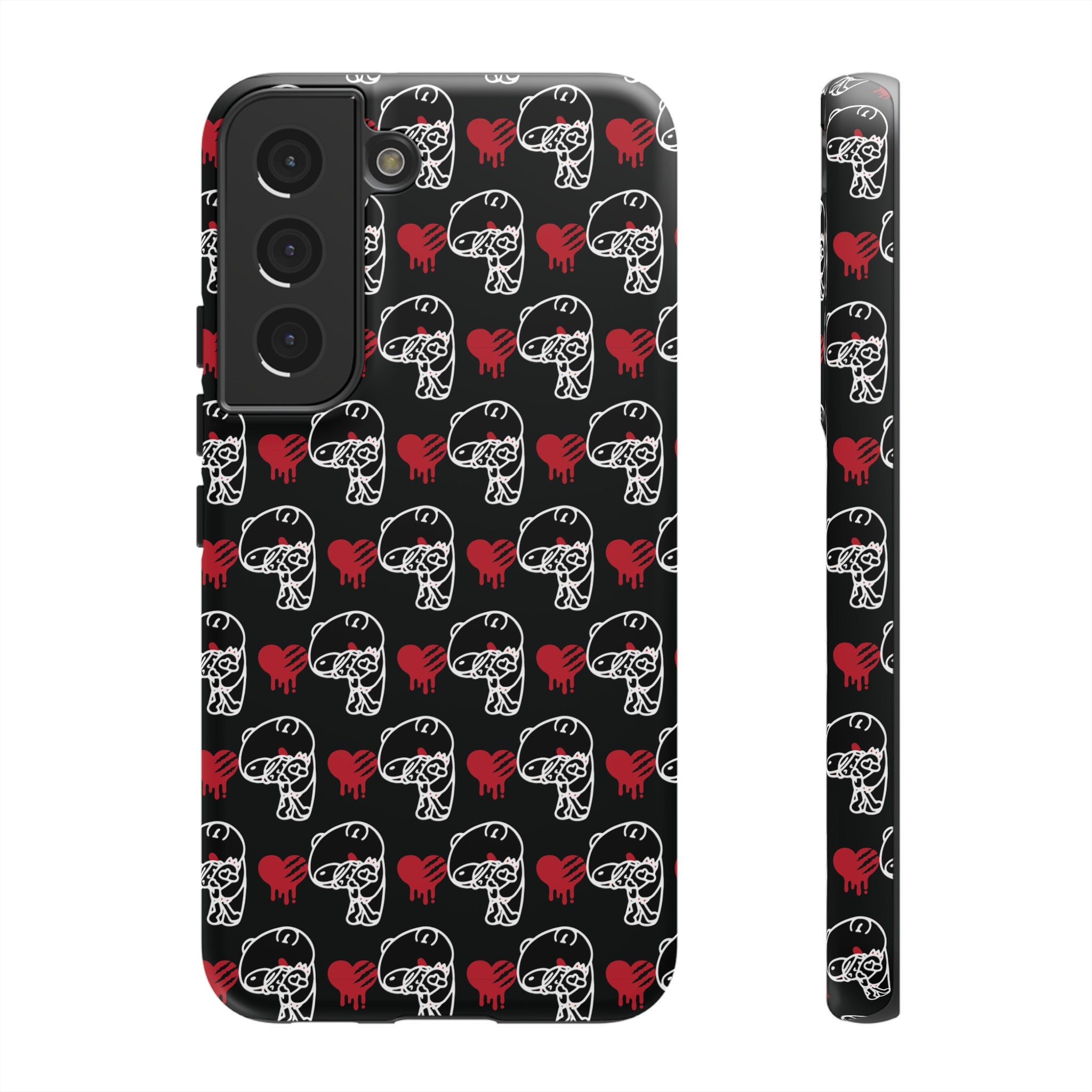 Gloomy & Pity Hug [Black] - Tough Phone Case