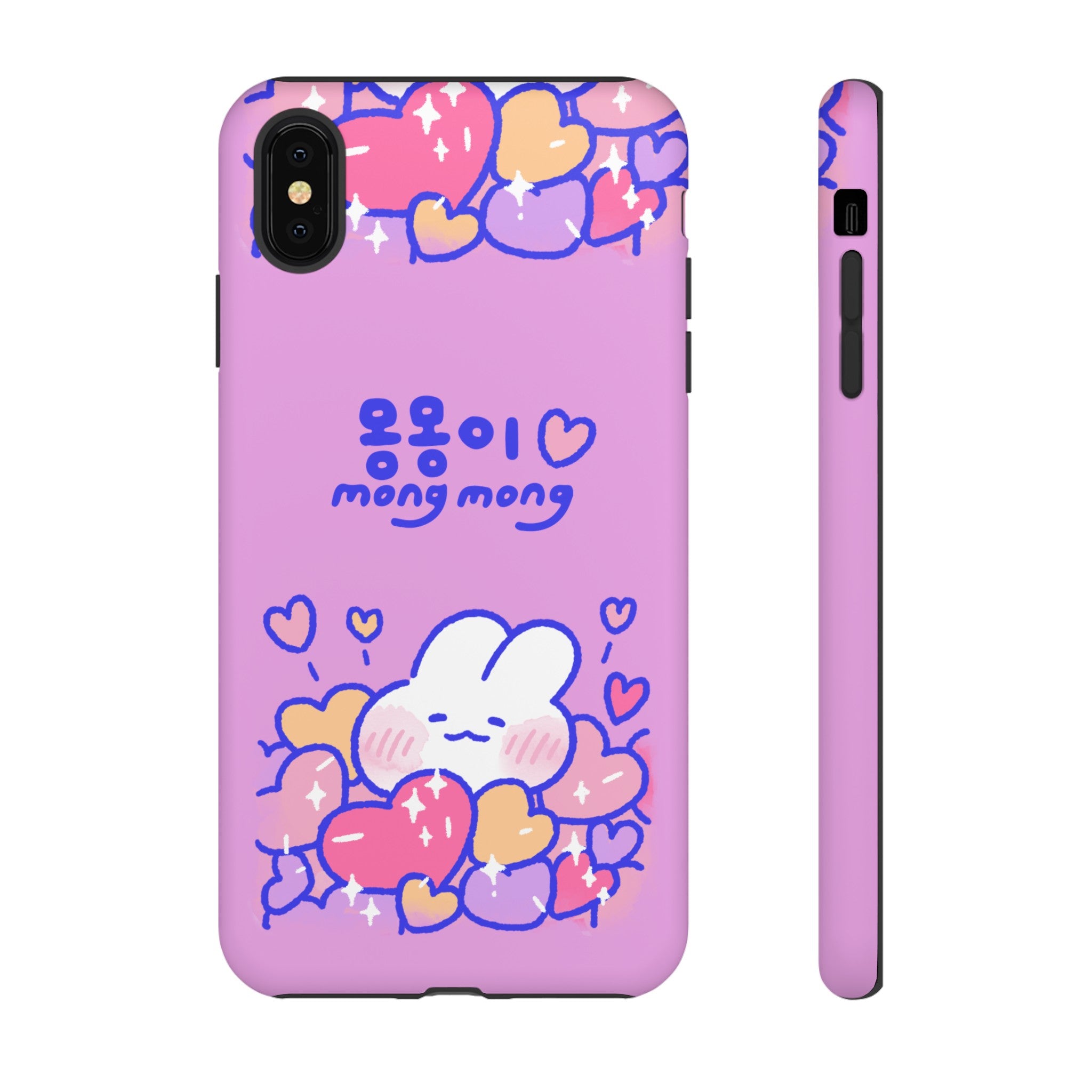 Lovely Mong Mong Heart Bath Phone Case