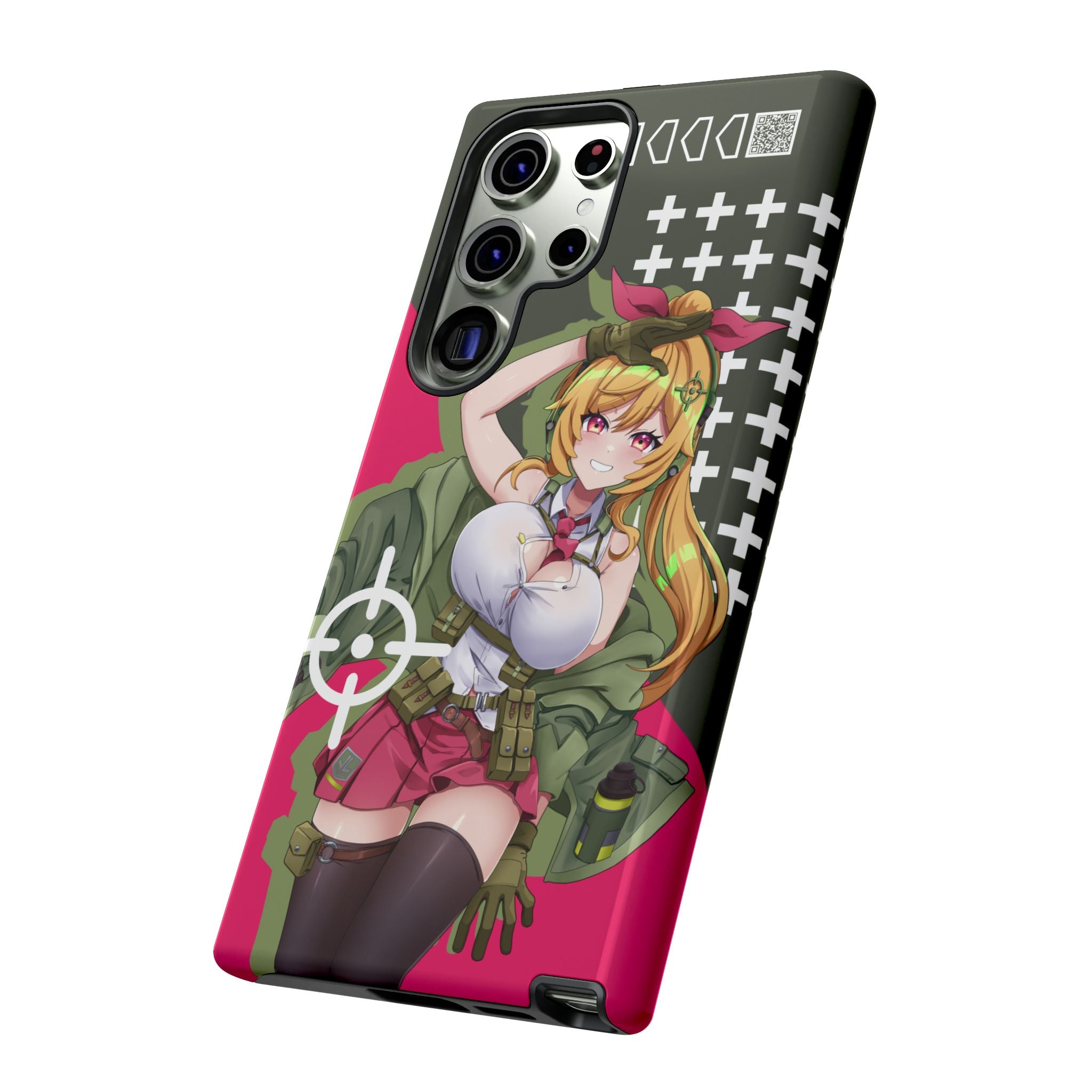 タレットガールズ - ロックオン スマホケース