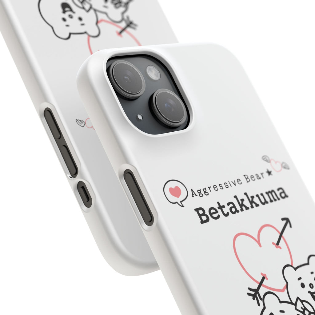 Betakkuma Arrow Heart Phone Case