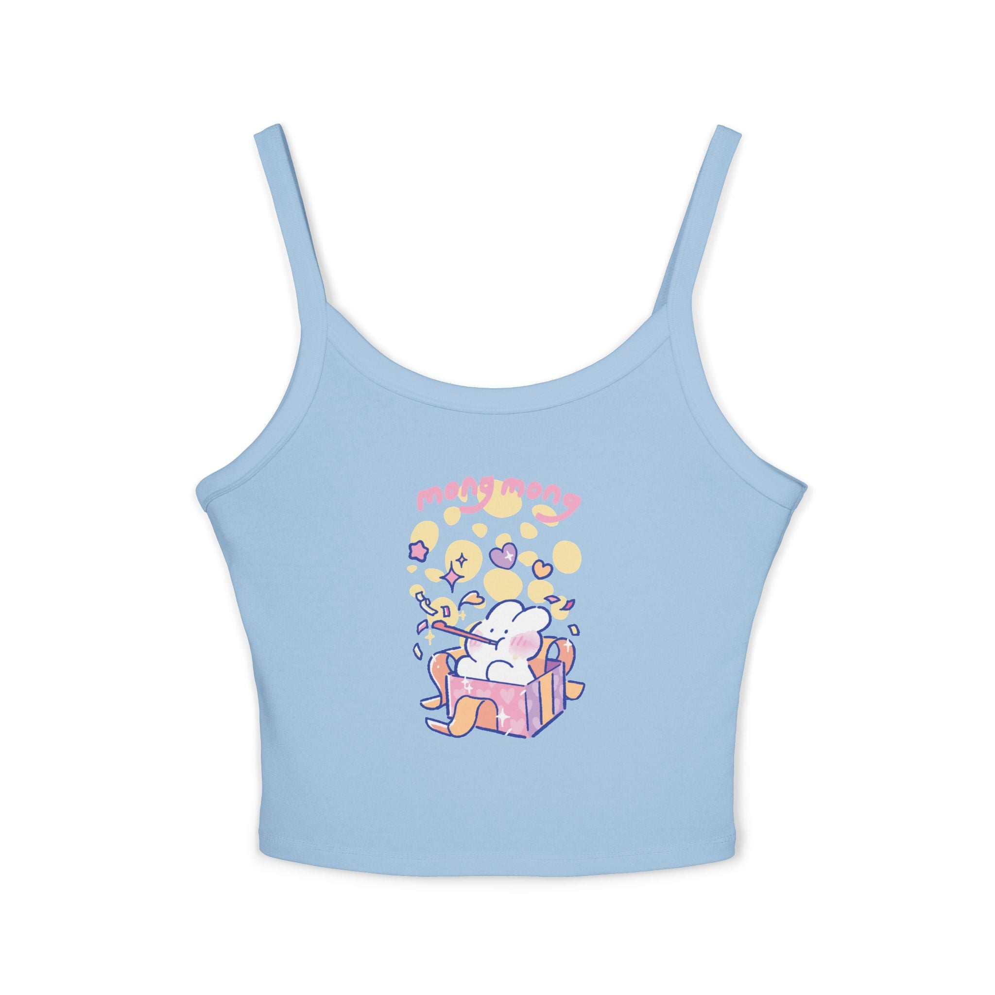 Lovely Mong Mong Spaghetti Strap Tank Top