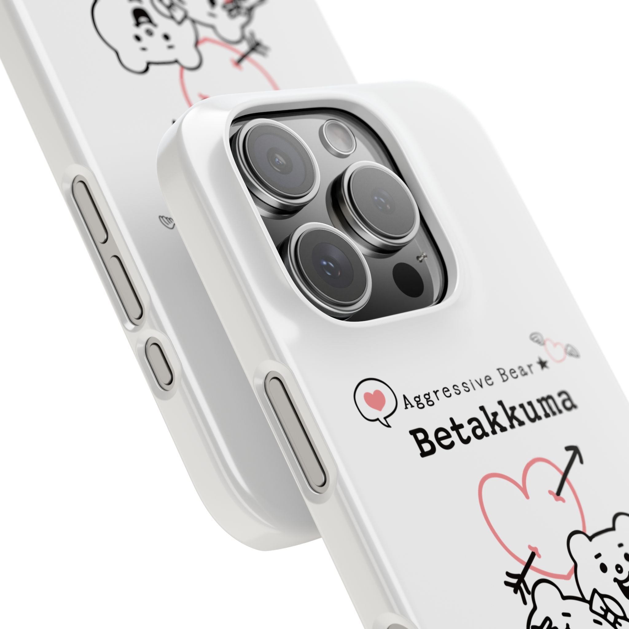 Betakkuma Arrow Heart Phone Case