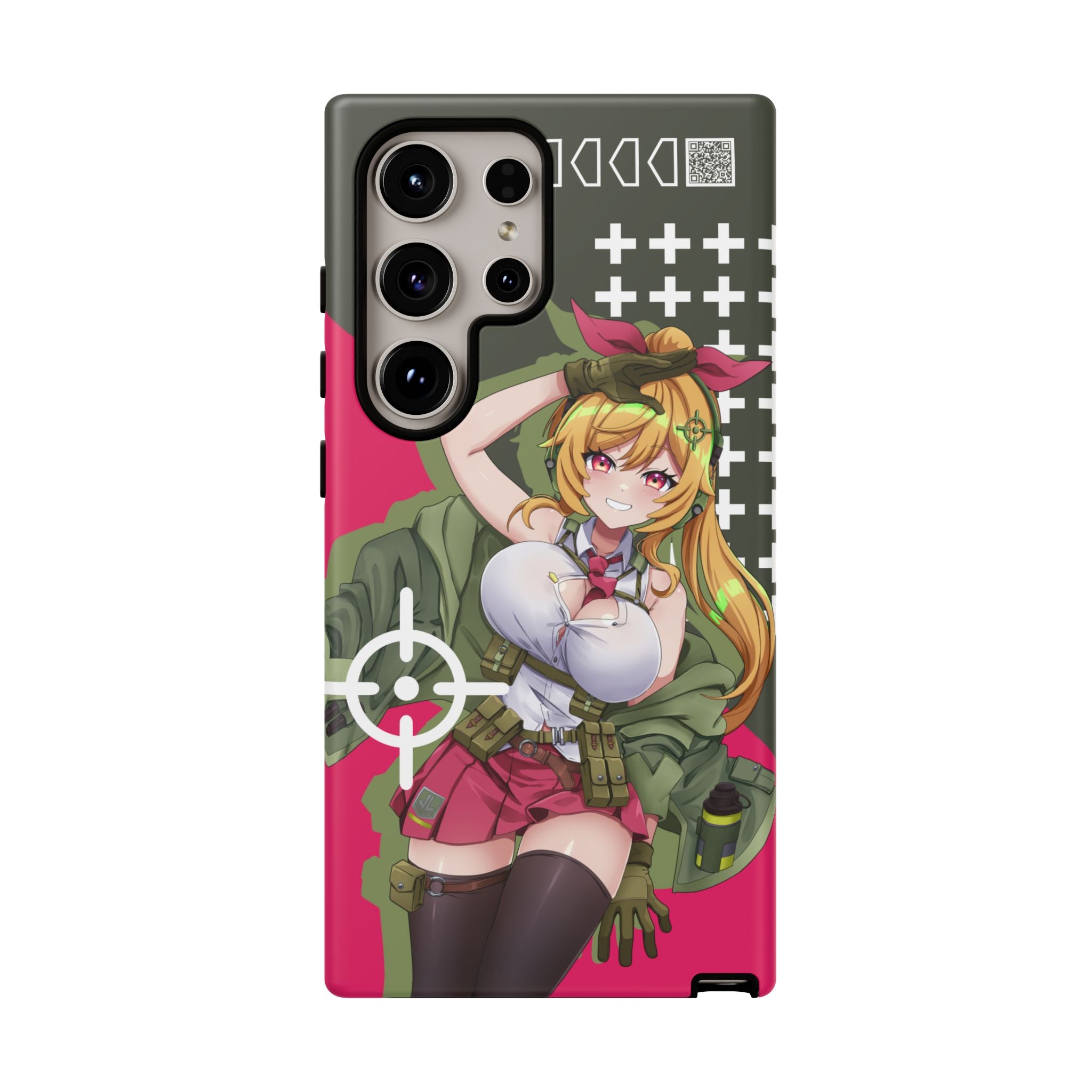 タレットガールズ - ロックオン スマホケース