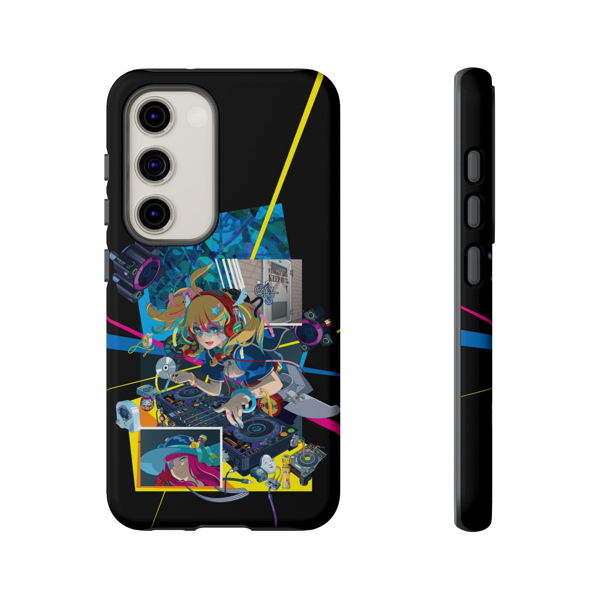 HYPERSONIC music club DJ VAL - Tough Phone Case