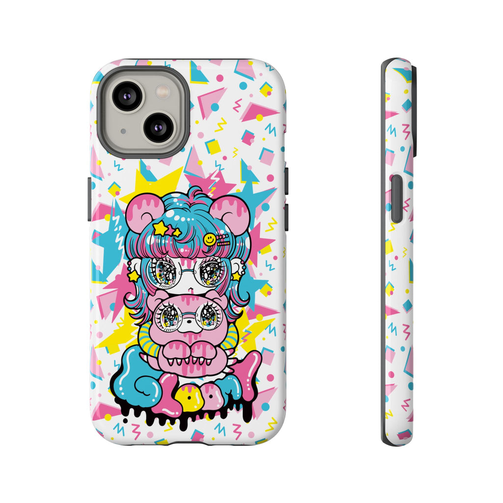 YURIE SEKIYA X GLOOMY BEAR ⭐️ FIRE GIRL PHONE CASE