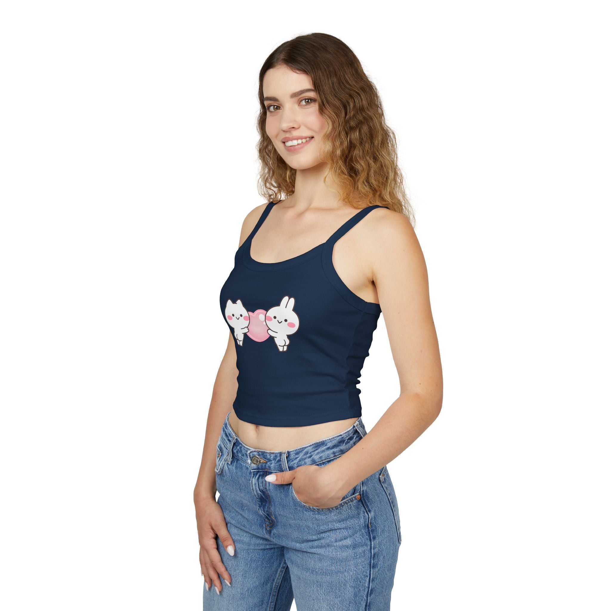 Mimi&Neko Spaghetti Strap Tank Top