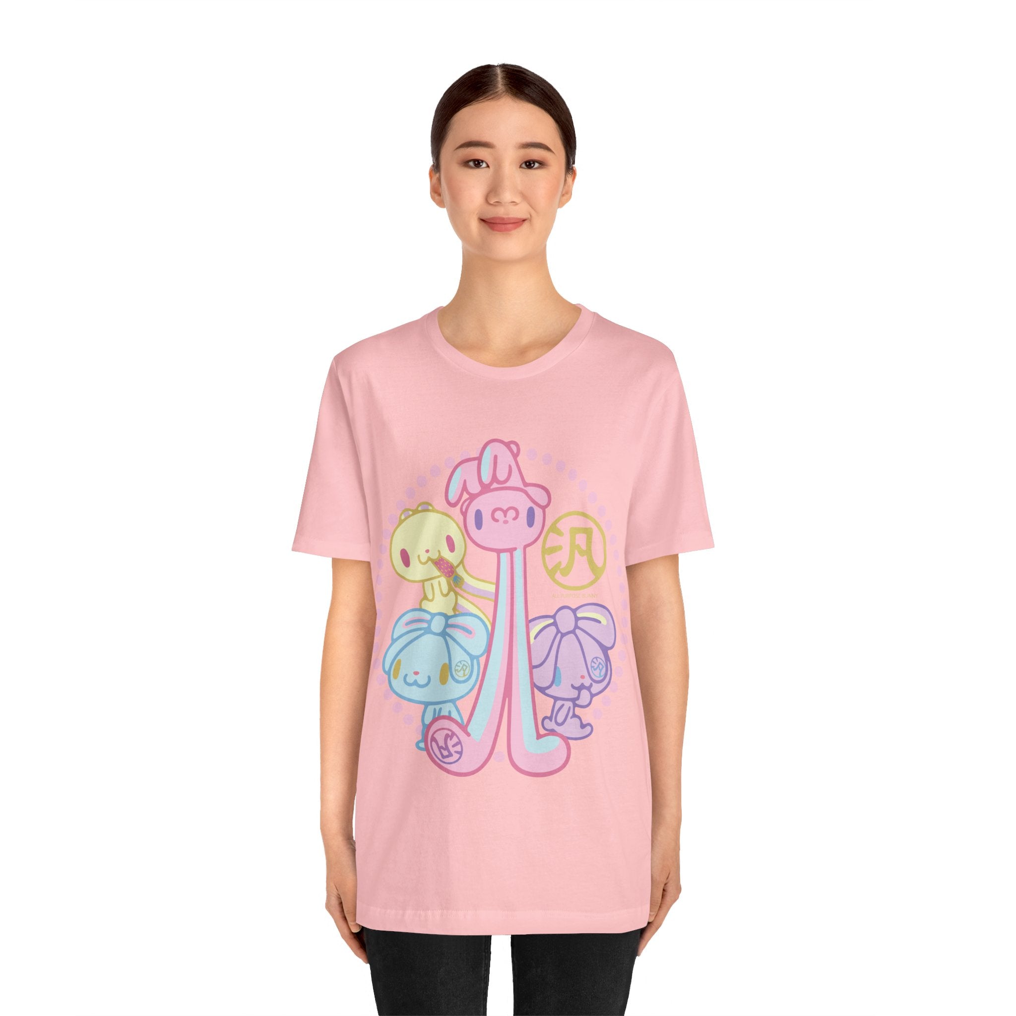 Group Pastel All Purpose Bunny - Unisex Tee