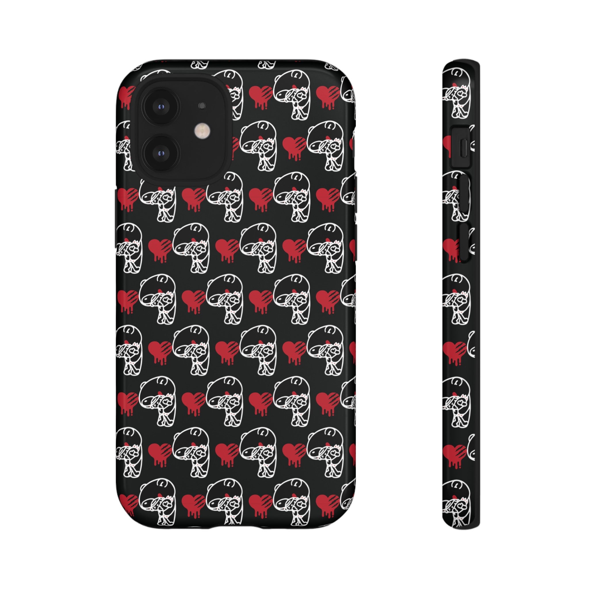 Gloomy & Pity Hug [Black] - Tough Phone Case