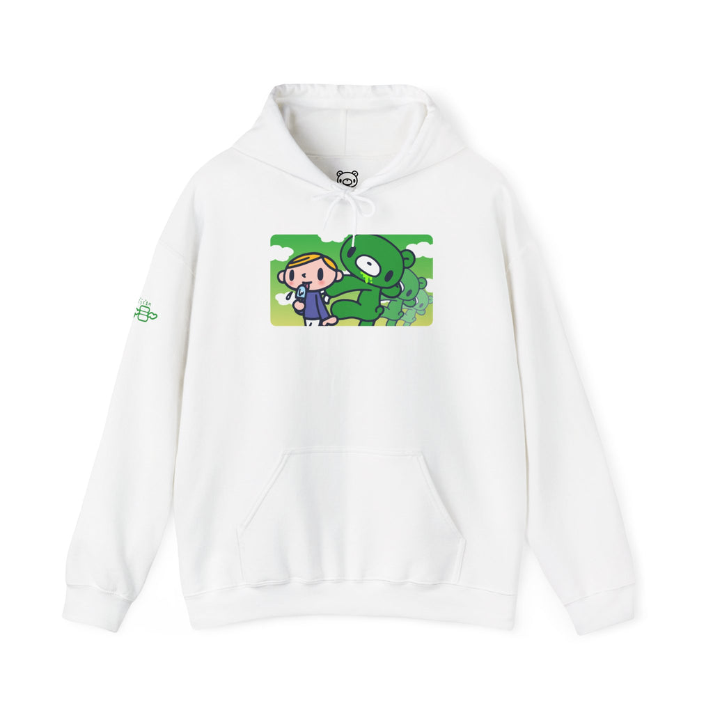 Sneak Up Green Gloomy Bear Hoodie