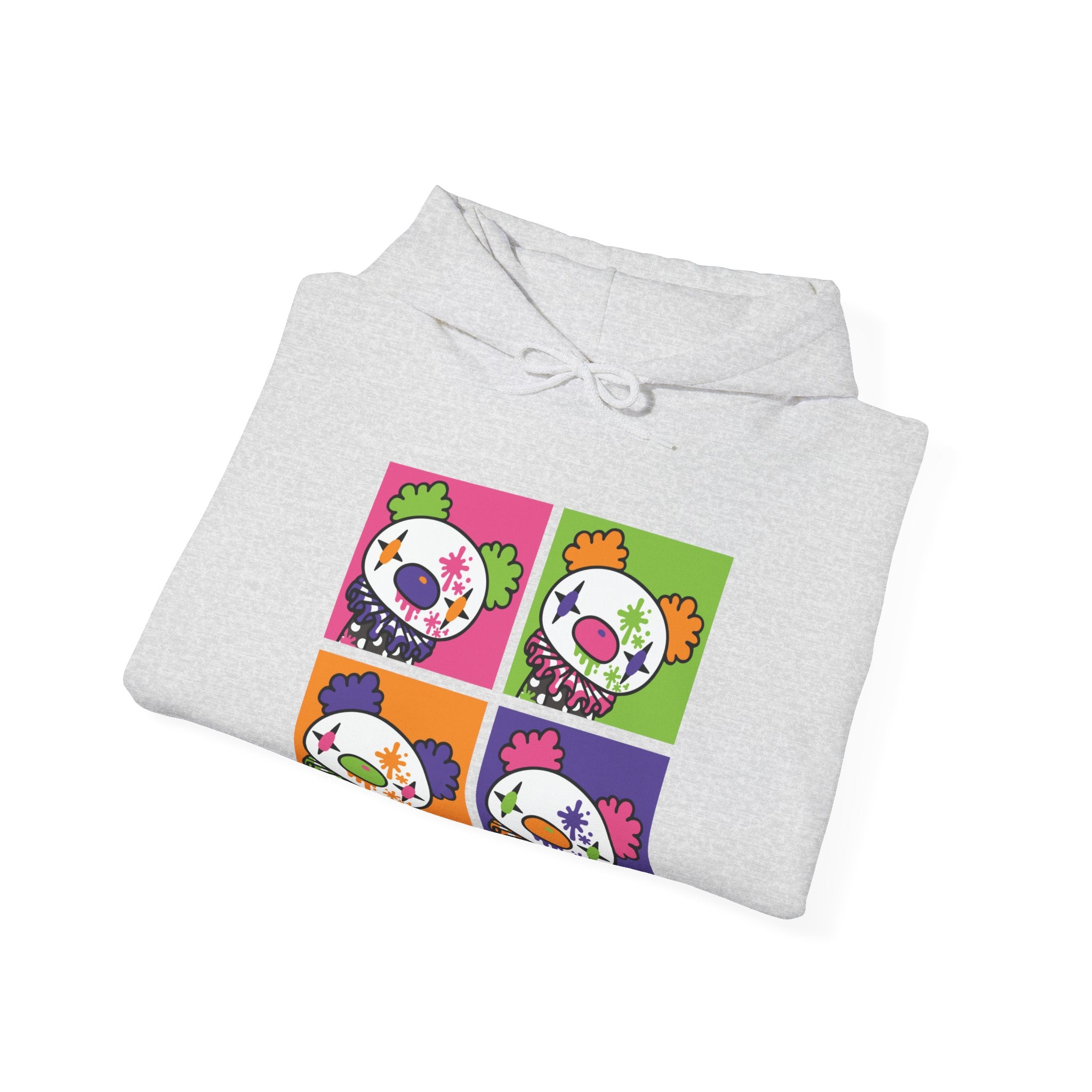 Gloomy Clown Multicolor Hoodie
