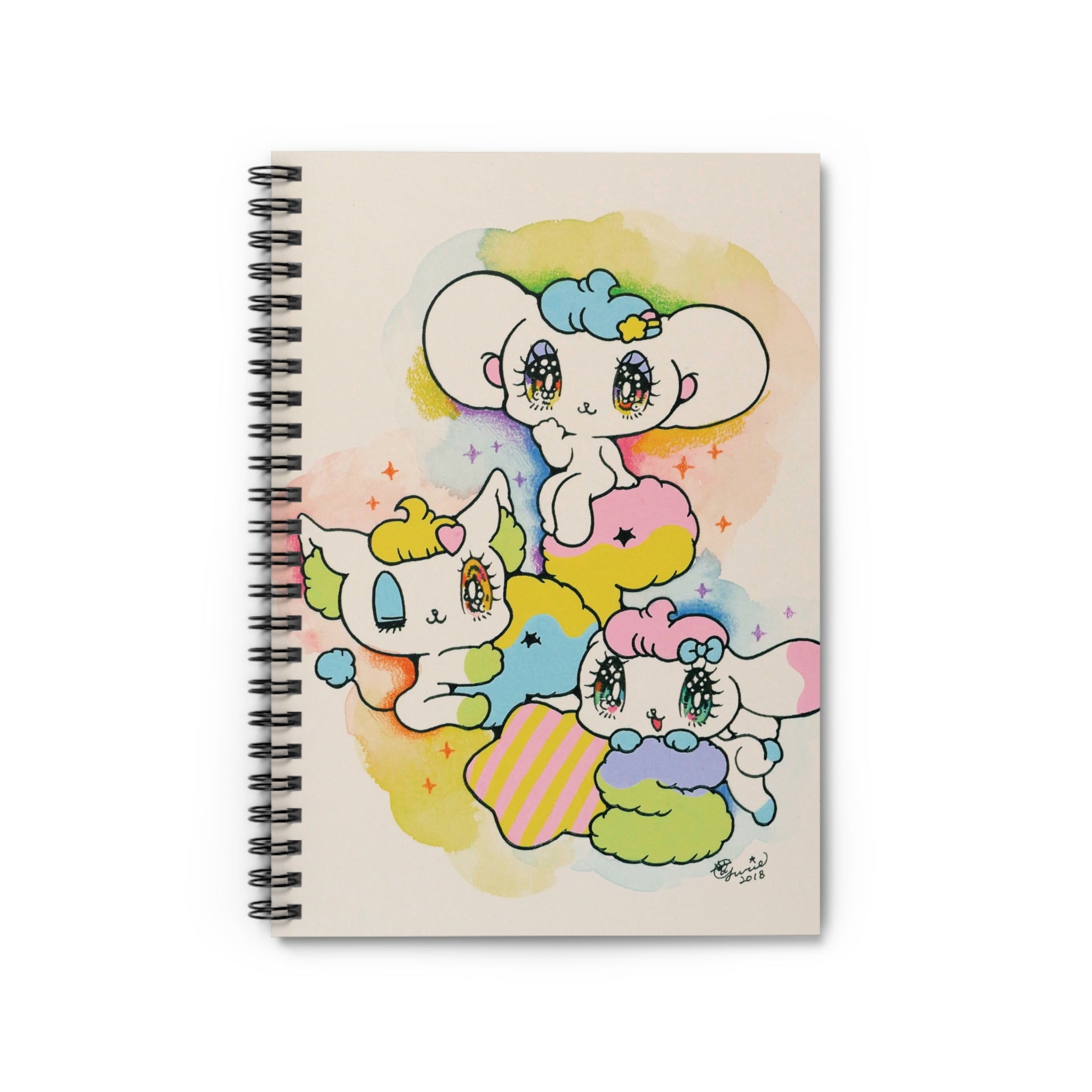 002 PEROPERO - Ruled Line Spiral Notebook WIP