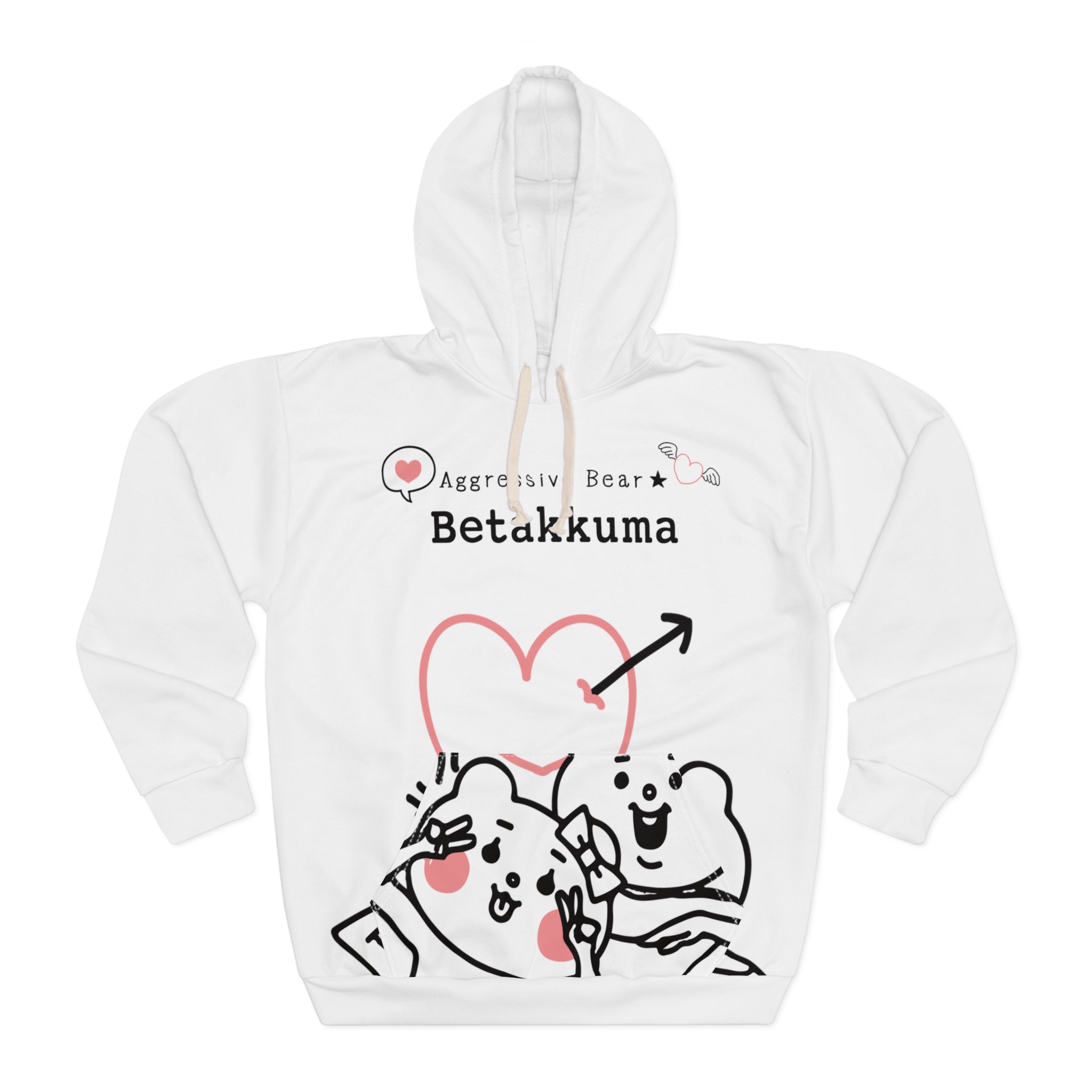 Betakkuma Arrow in Heart Hoodie
