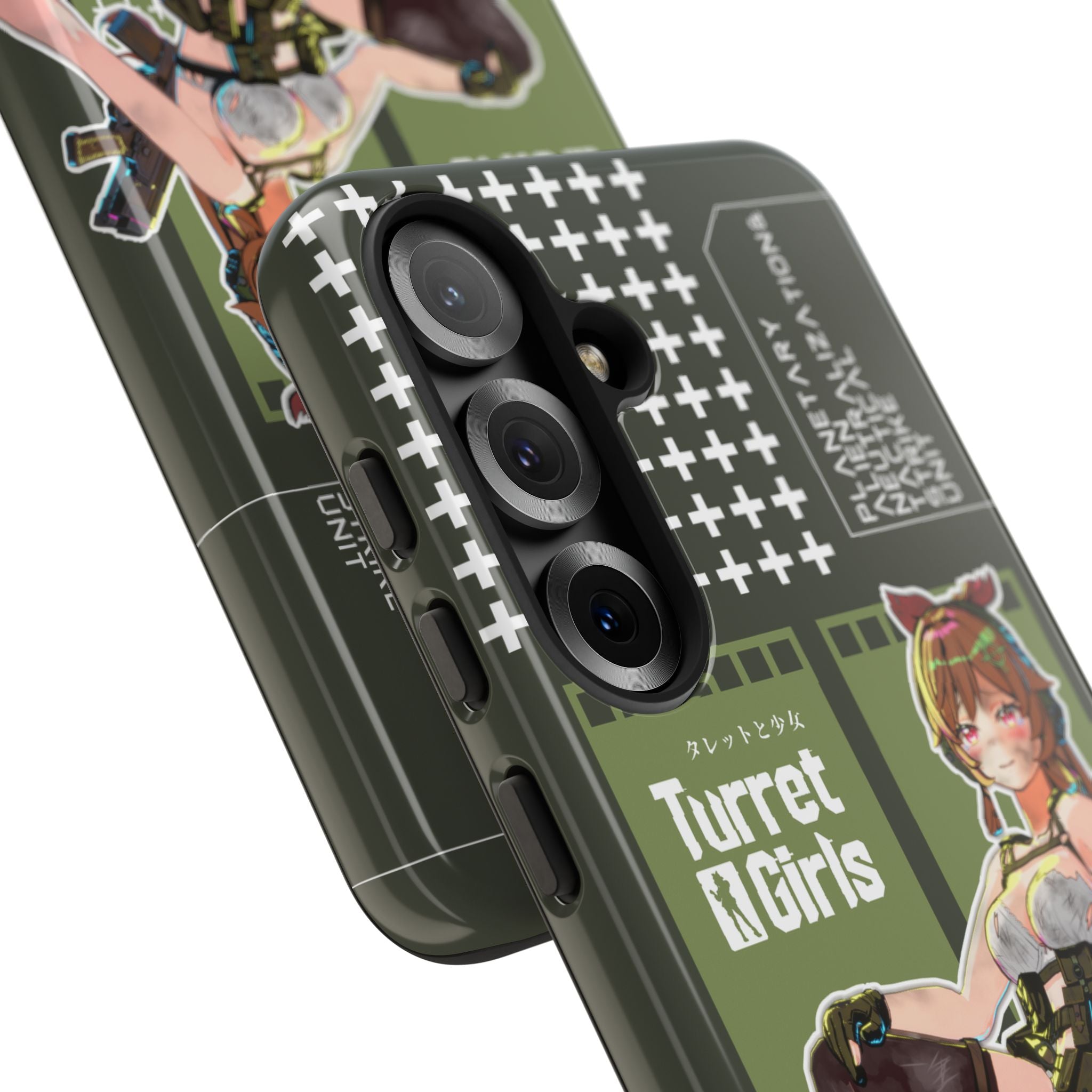 タレットガールズ - ぼろぼろのスマホケース