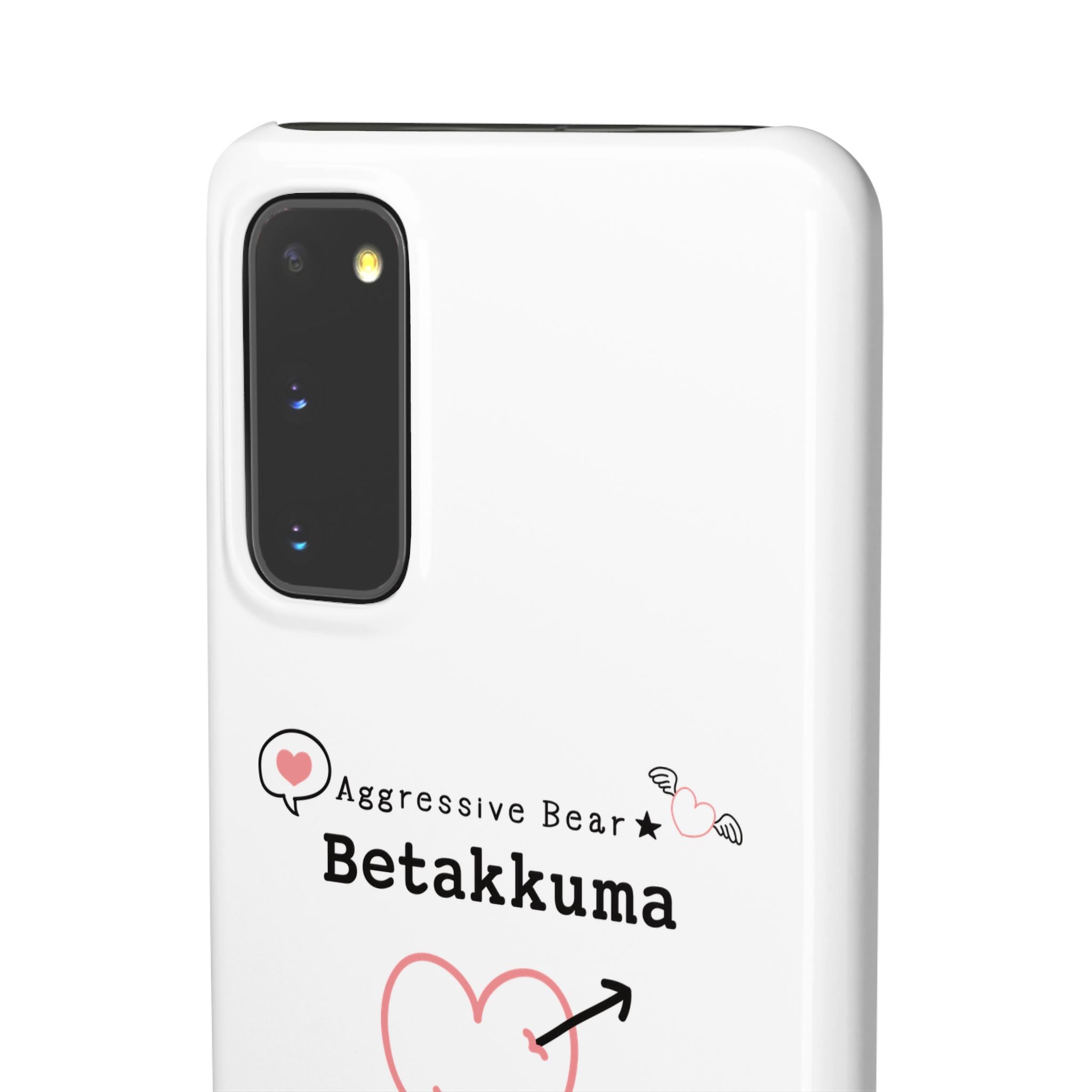 Betakkuma Arrow Heart Phone Case