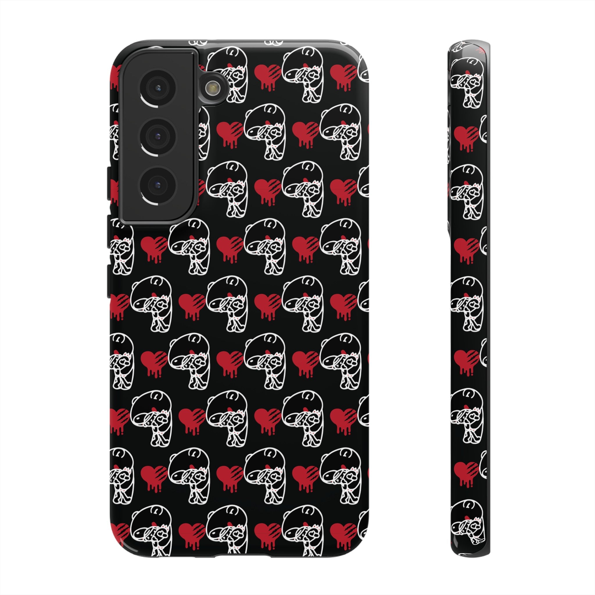 Gloomy & Pity Hug [Black] - Tough Phone Case