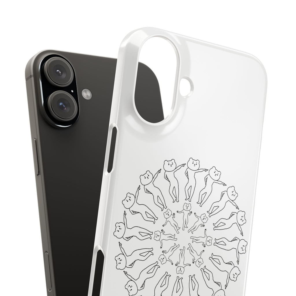 Betakkuma Swirl Pattern Phone Case
