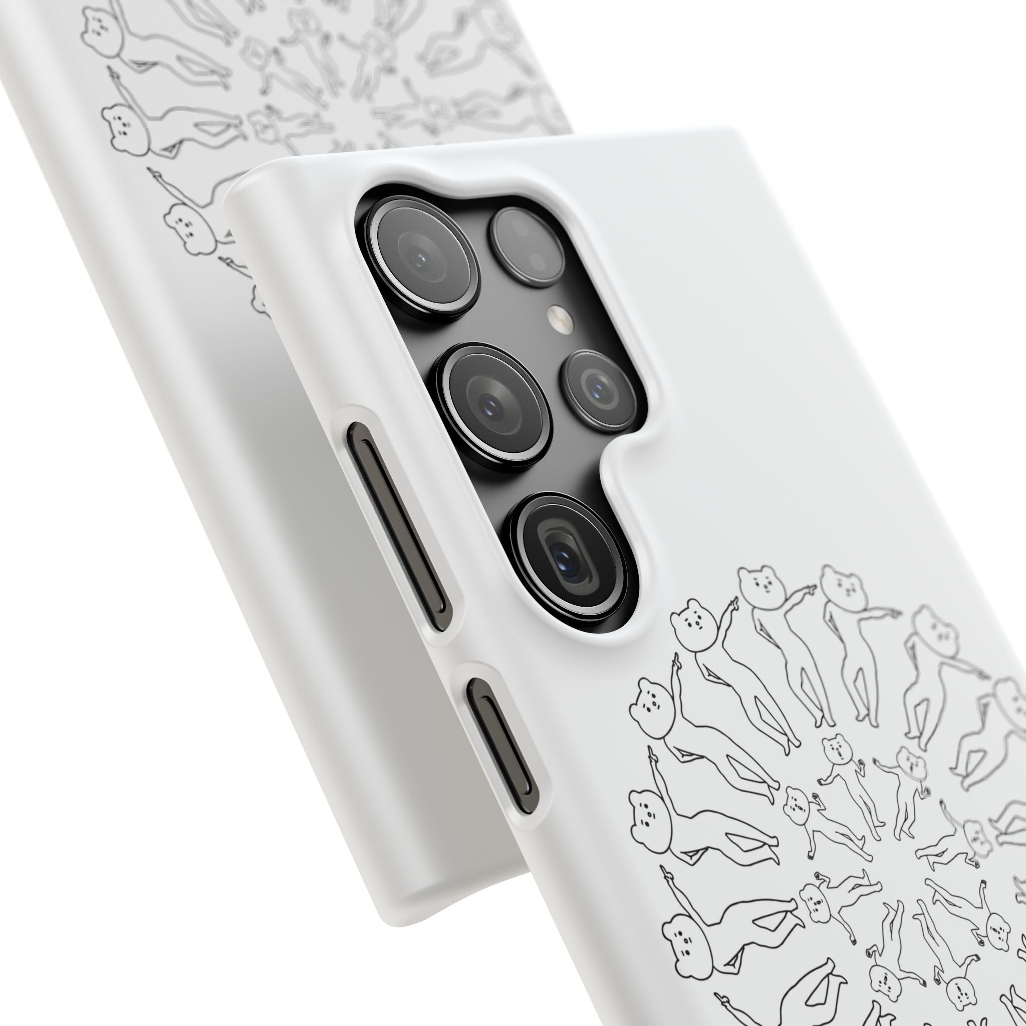 Betakkuma Swirl Pattern Phone Case