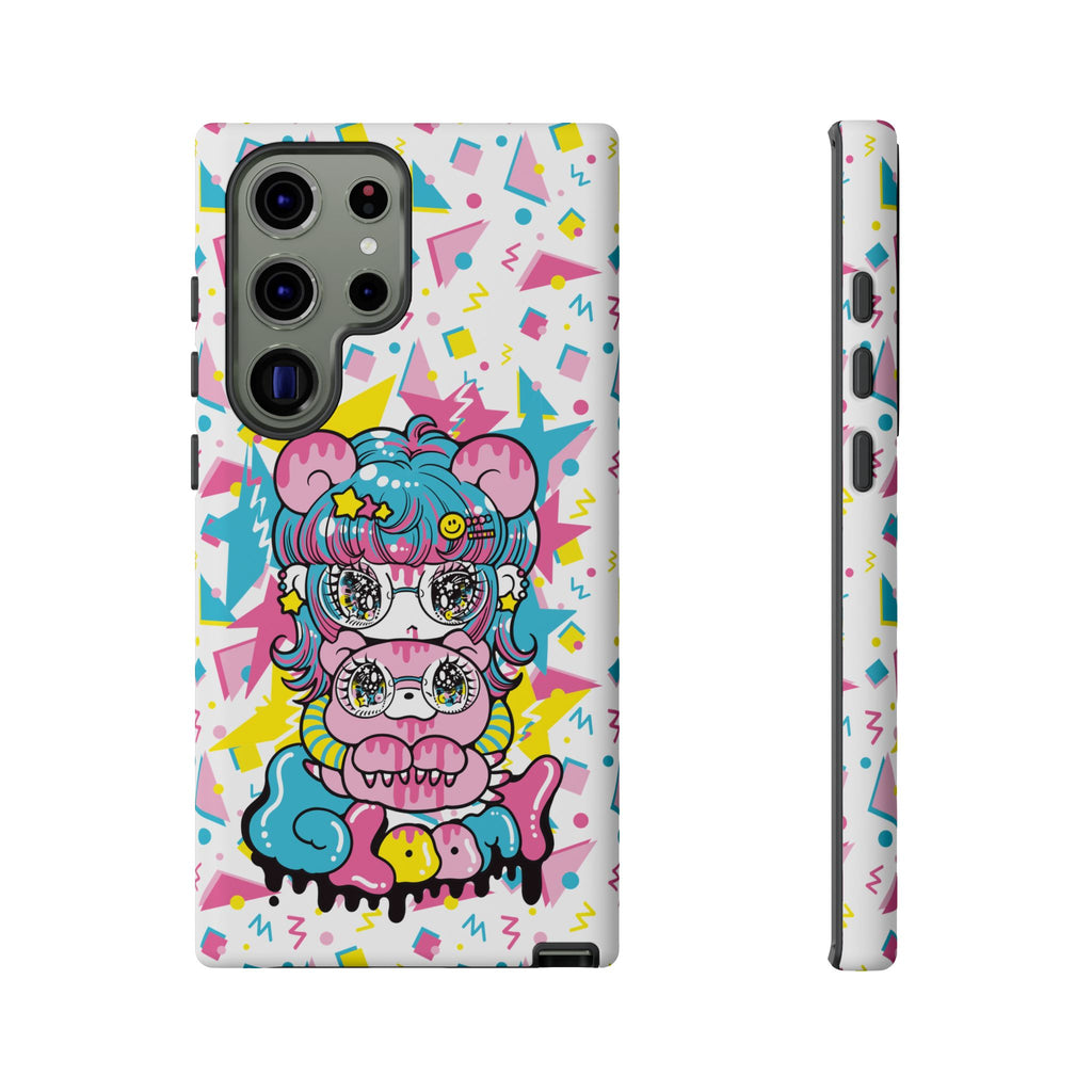 YURIE SEKIYA X GLOOMY BEAR ⭐️ FIRE GIRL PHONE CASE