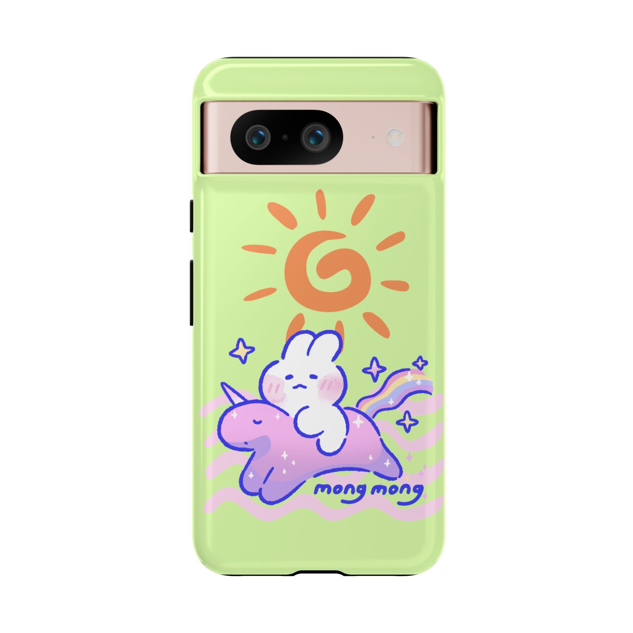 Lovely Mong Mong Ride a Unicorn Phone Case