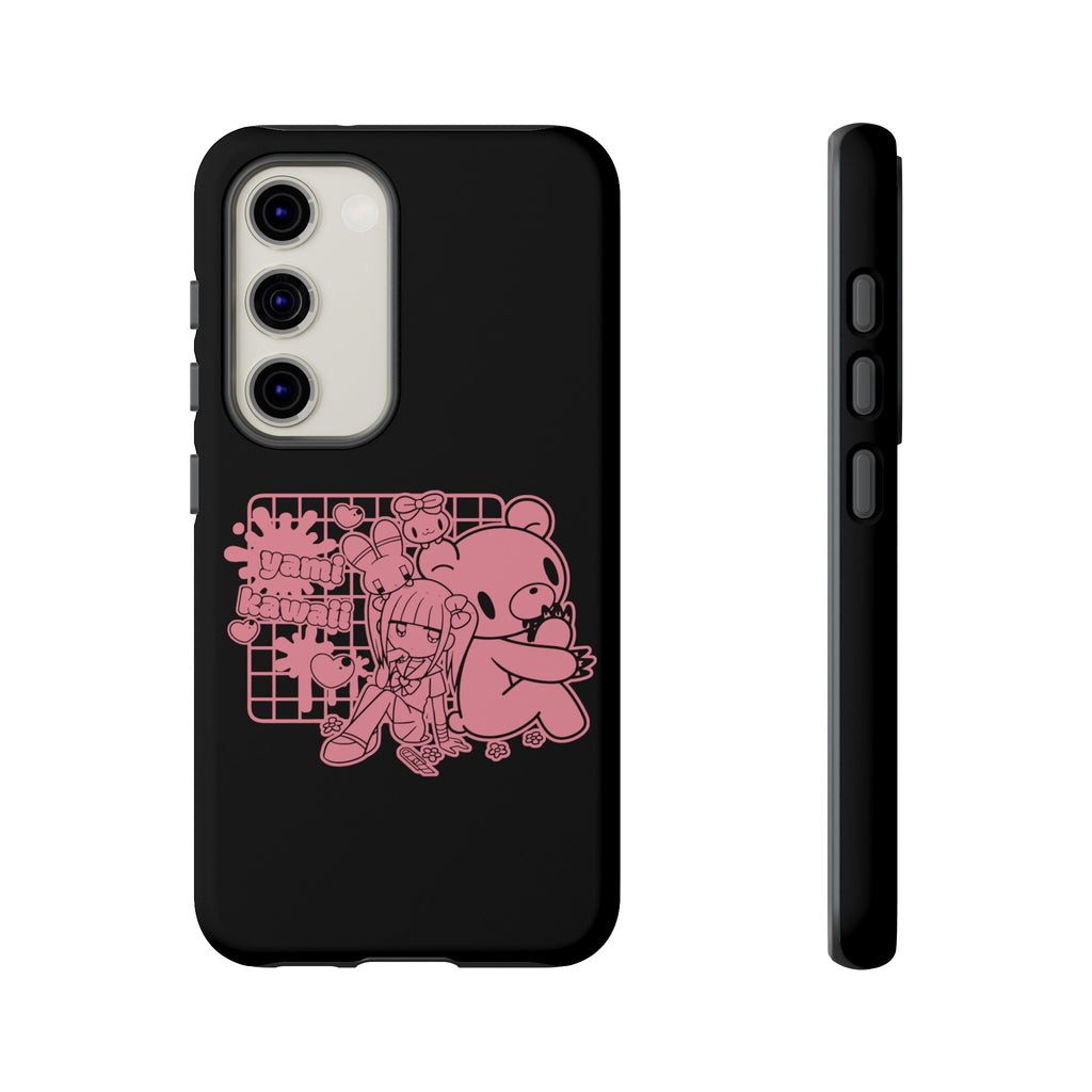 Menherachan X Gloomy Bear Yami Kawaii Phone Case