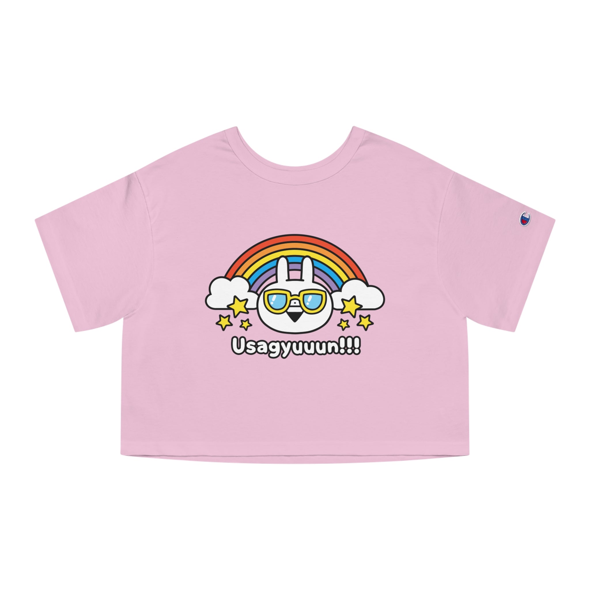Usagyuuun T Champion Women's Heritage Cropped T-Shirt