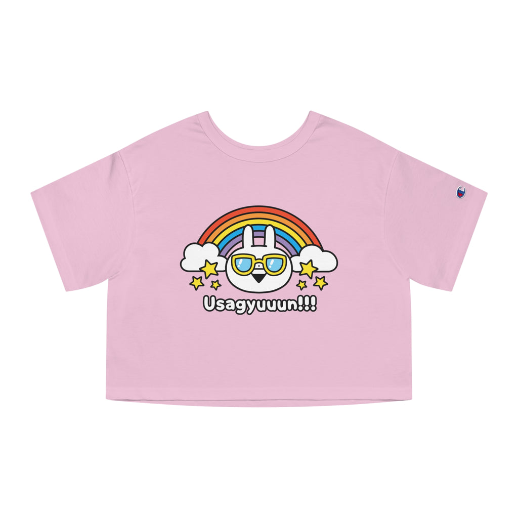 Usagyuuun T Champion Women's Heritage Cropped T-Shirt