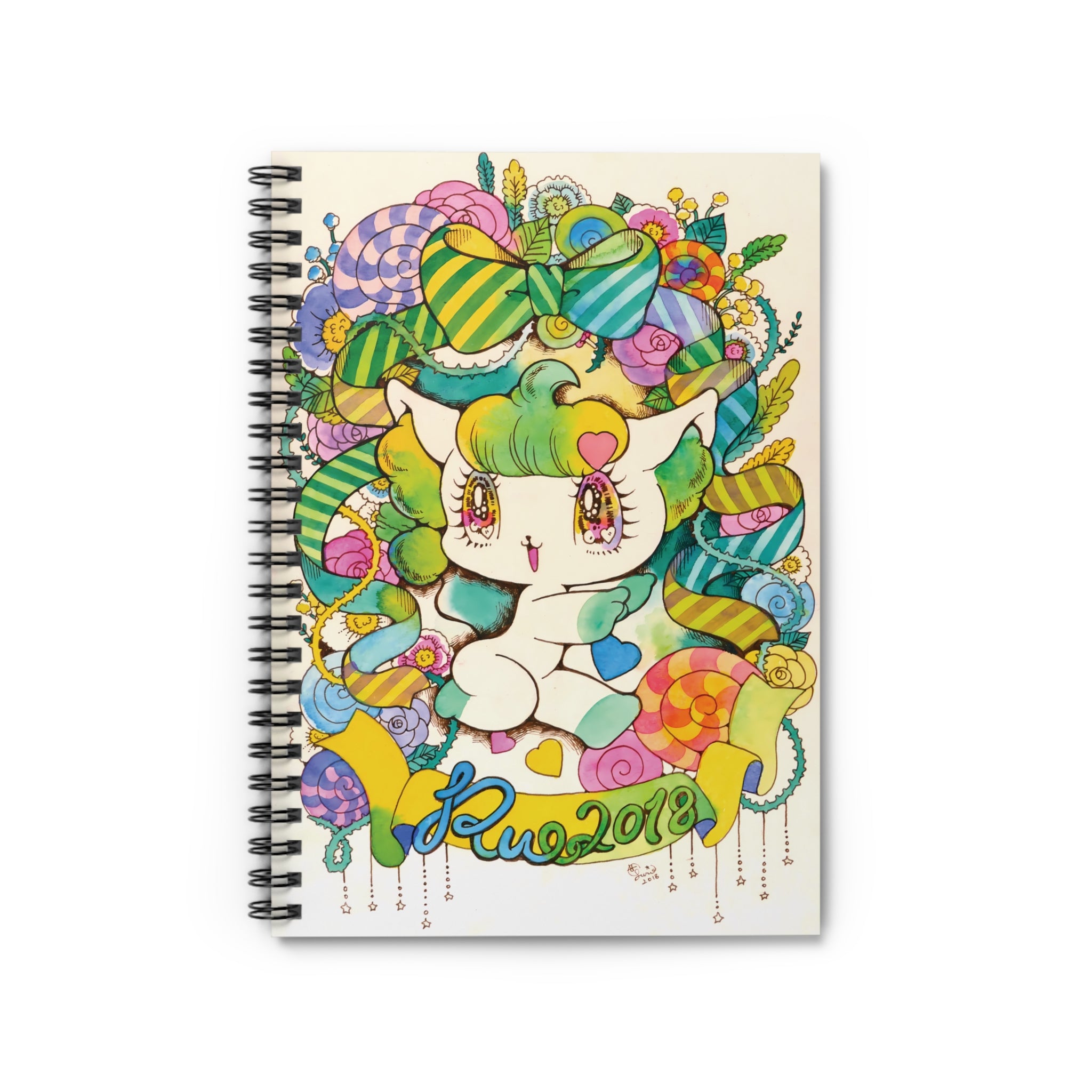 RUE 2018 PEROPERO - Ruled Line Spiral Notebook WIP