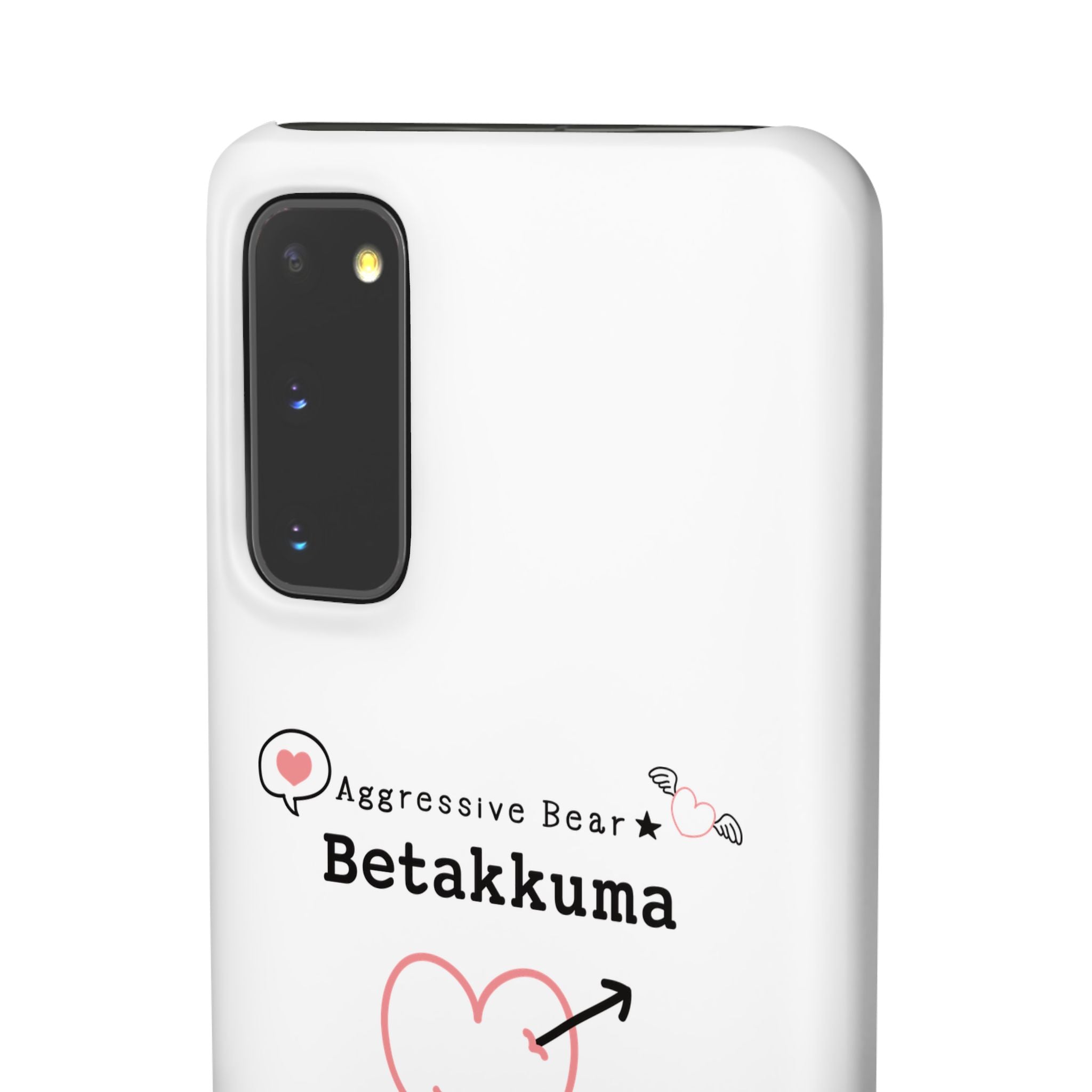 Betakkuma Arrow Heart Phone Case