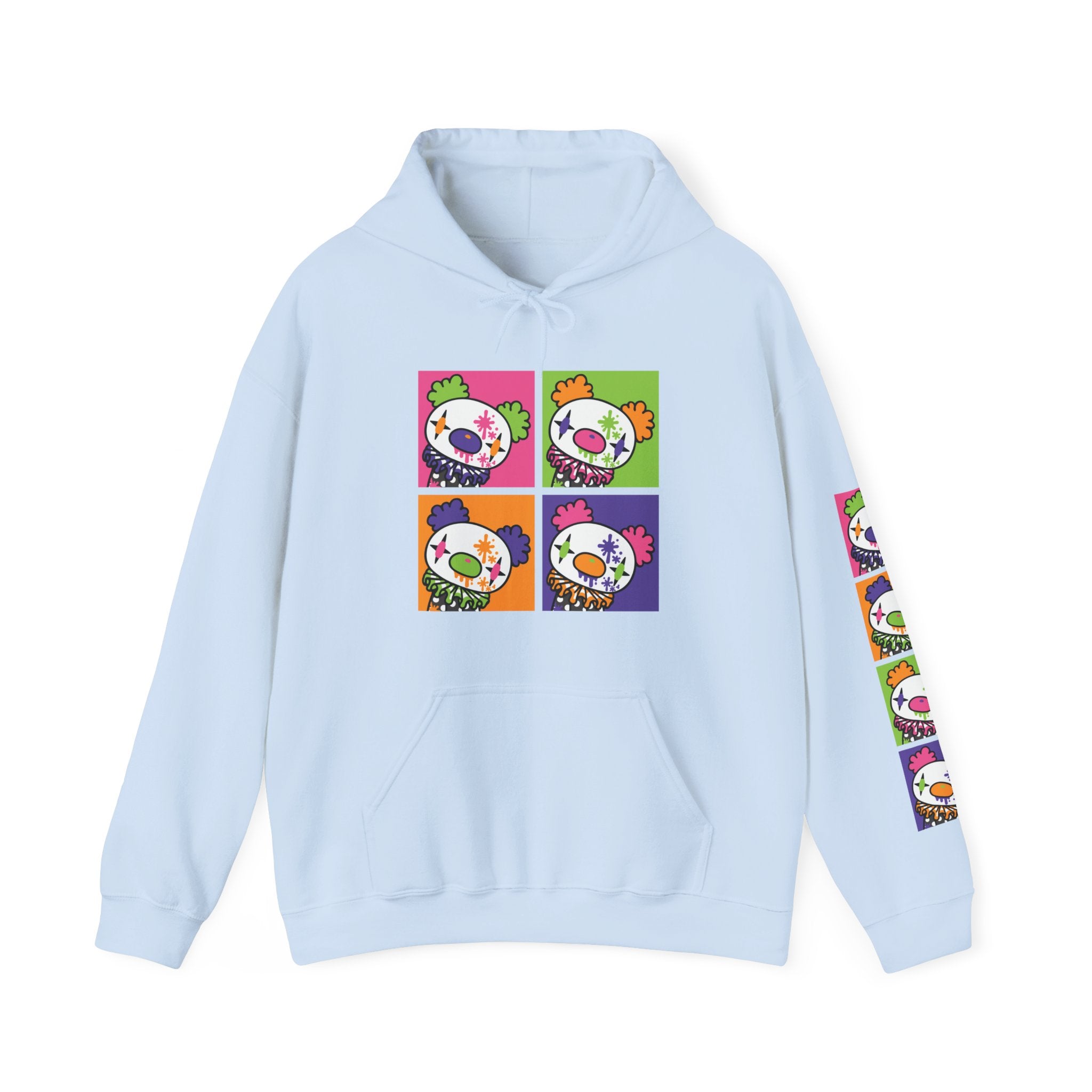 Gloomy Clown Multicolor Hoodie