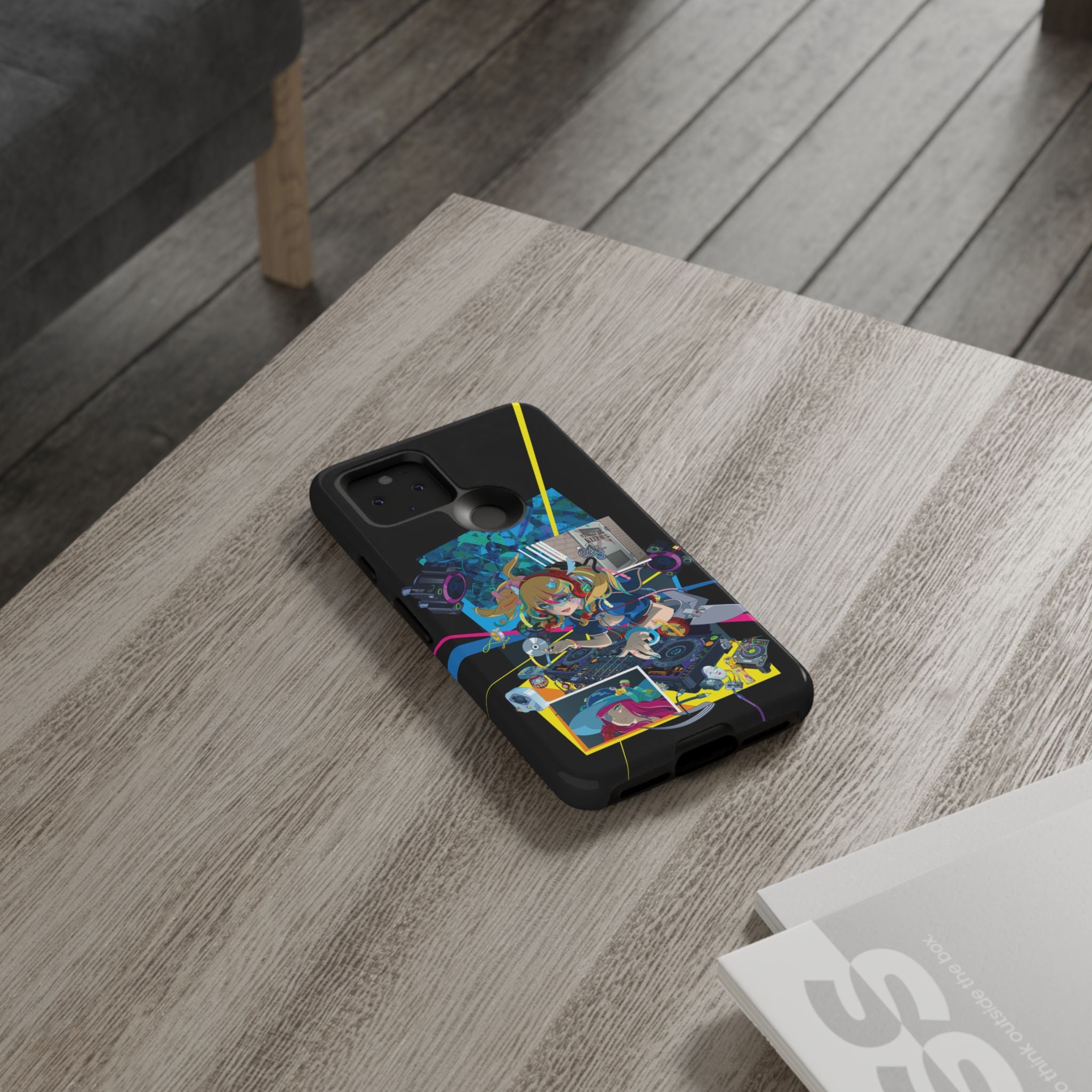 HYPERSONIC music club DJ VAL - Tough Phone Case