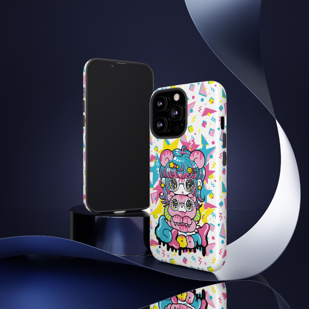 YURIE SEKIYA X GLOOMY BEAR ⭐️ FIRE GIRL PHONE CASE