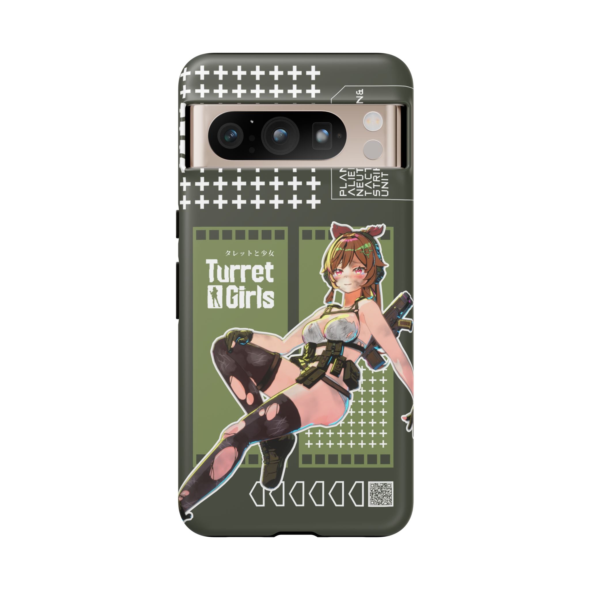 タレットガールズ - ぼろぼろのスマホケース