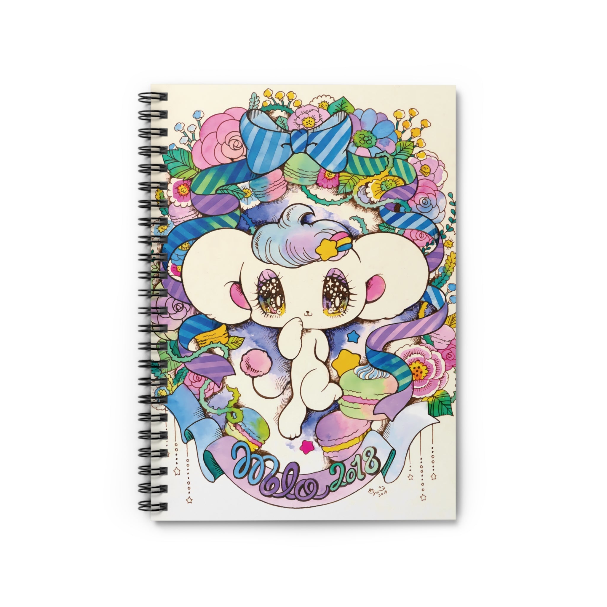 MELO 2018 PEROPERO - Ruled Line Spiral Notebook WIP