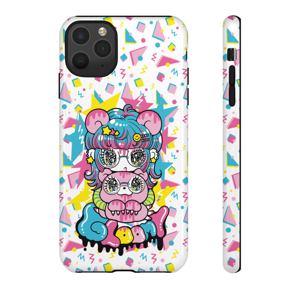 YURIE SEKIYA X GLOOMY BEAR ⭐️ FIRE GIRL PHONE CASE