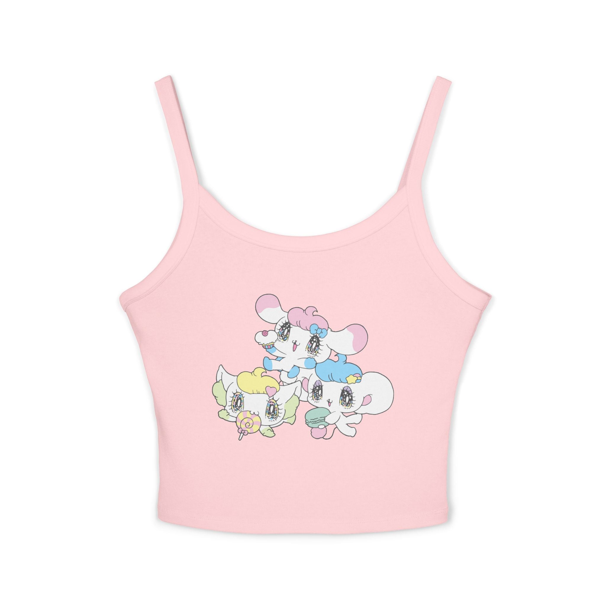 Pero Pero Spaghetti Strap Tank Top