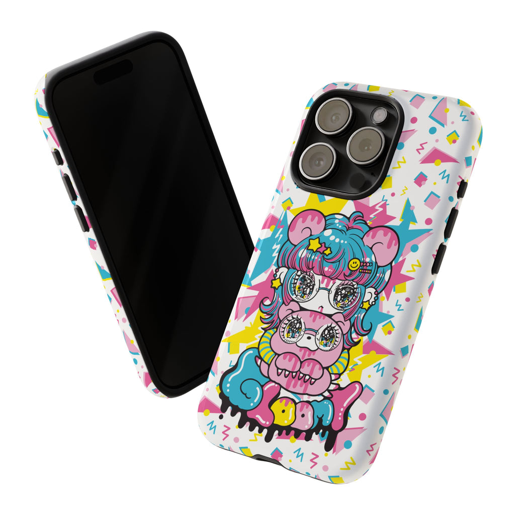 YURIE SEKIYA X GLOOMY BEAR ⭐️ FIRE GIRL PHONE CASE