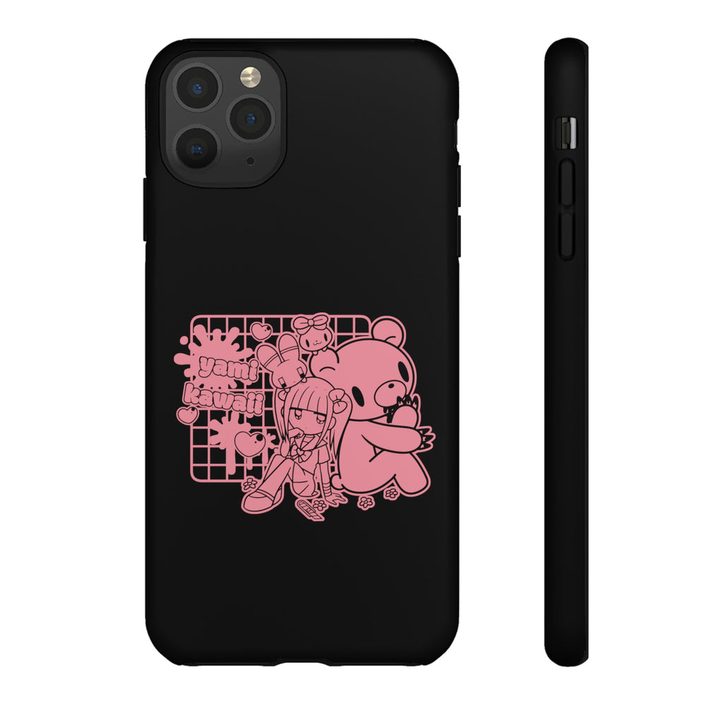 Menherachan X Gloomy Bear Yami Kawaii Phone Case