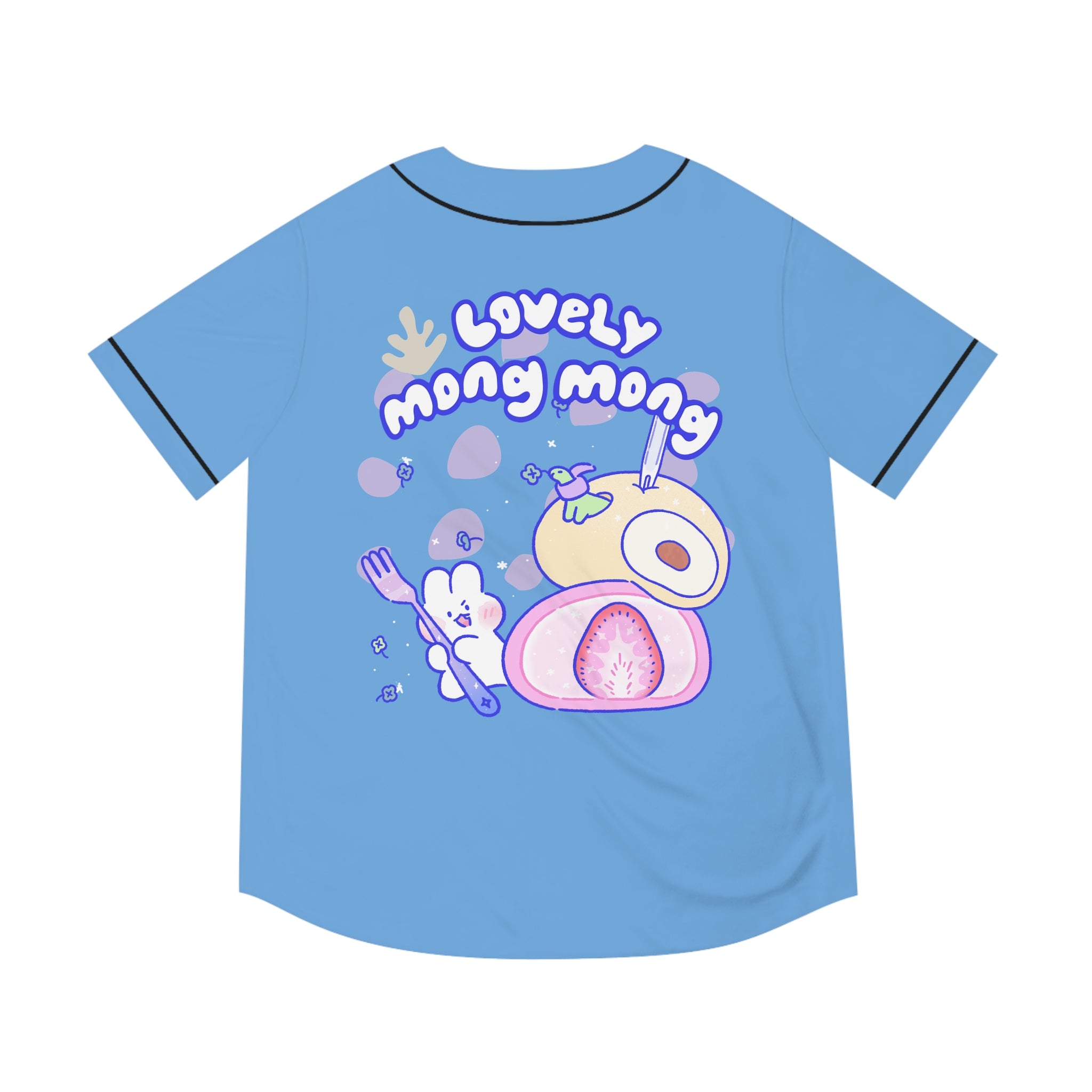 Lovely mong mong Baseball Jersey (AOP)