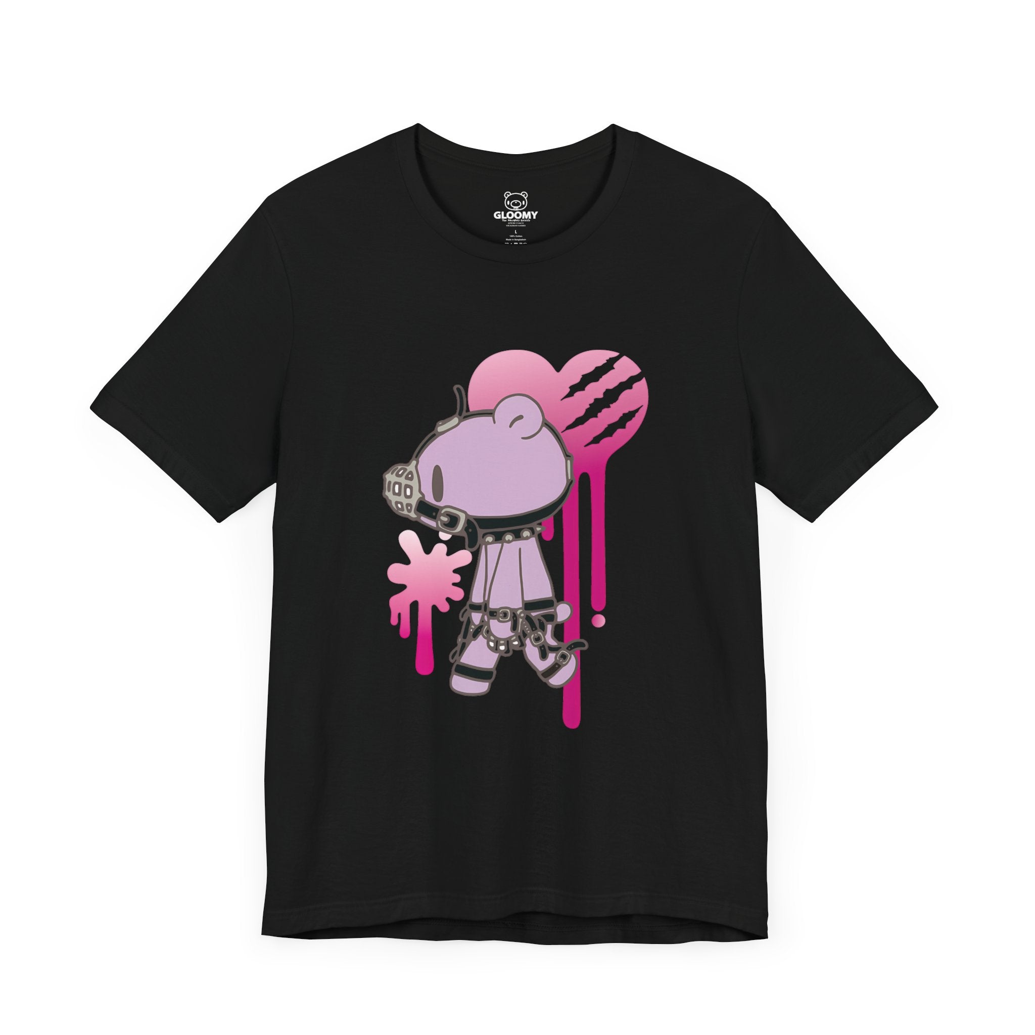 Gloomy Bear x DEDGRL "Jelly Heart" Stella Tee