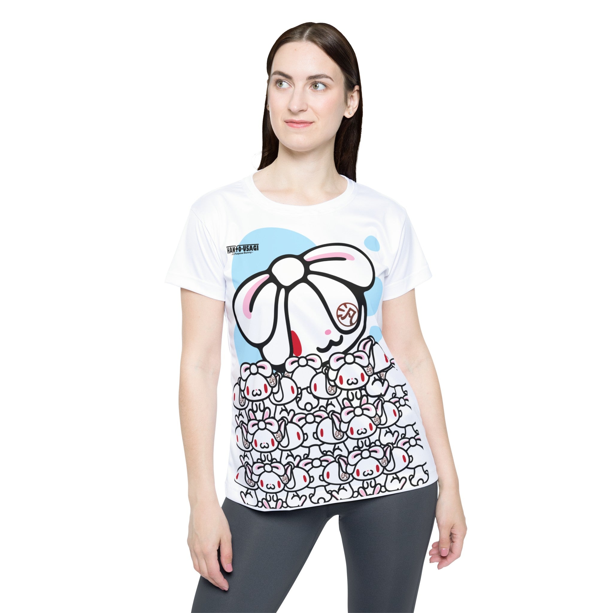 All Purpose Bunny Flash Crowd Giant Print T