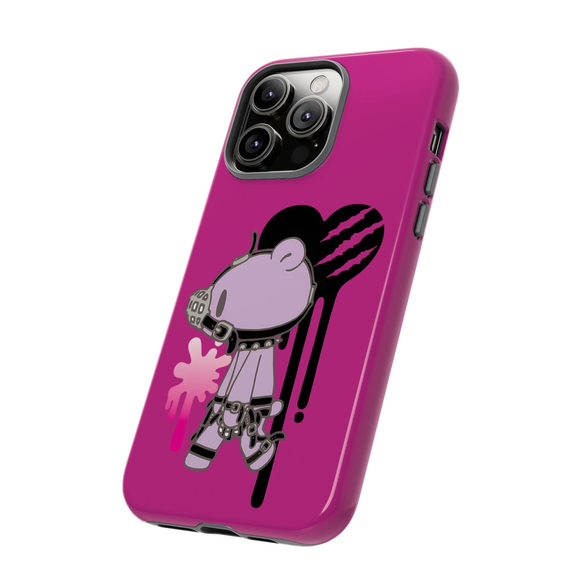 Gloomy Bear x DEDGRL6 "Jelly Heart" Tough Cases