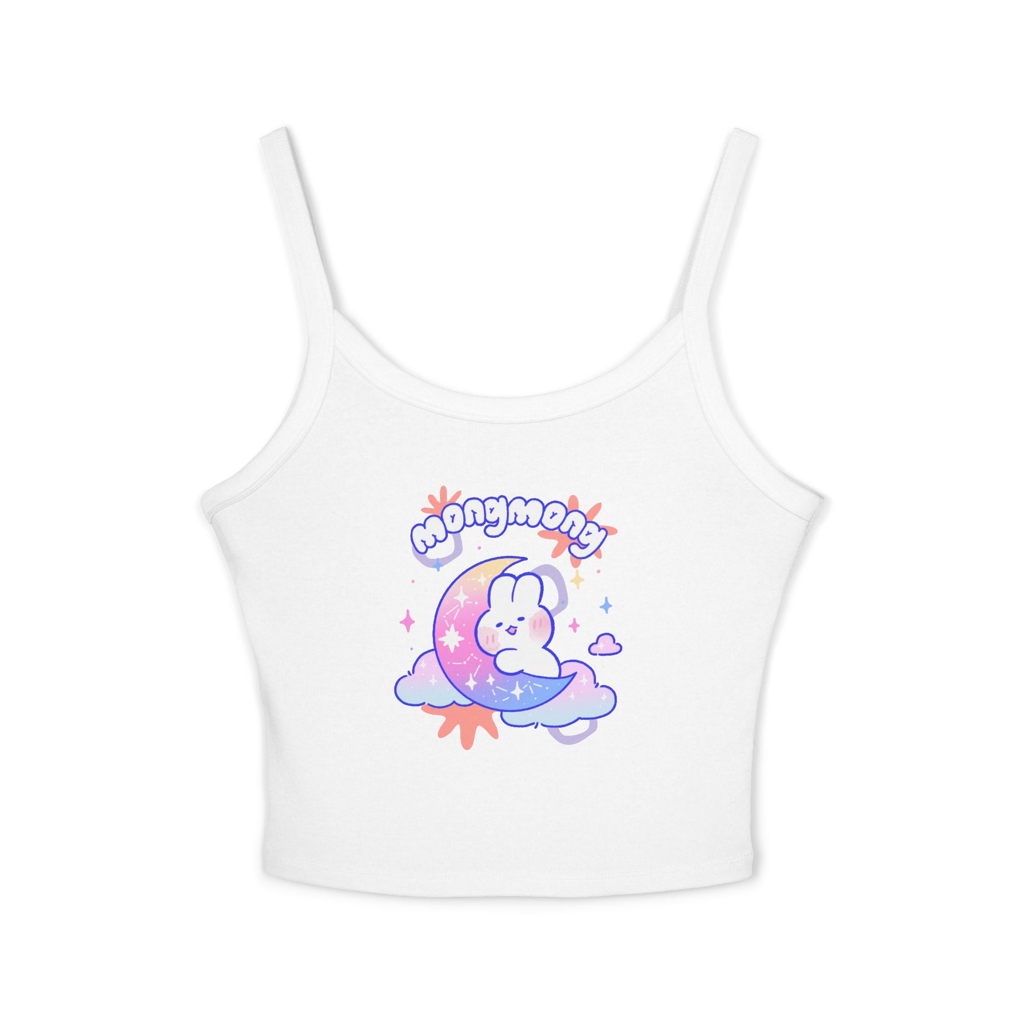 Lovely Mong Mong Spaghetti Strap Tank Top