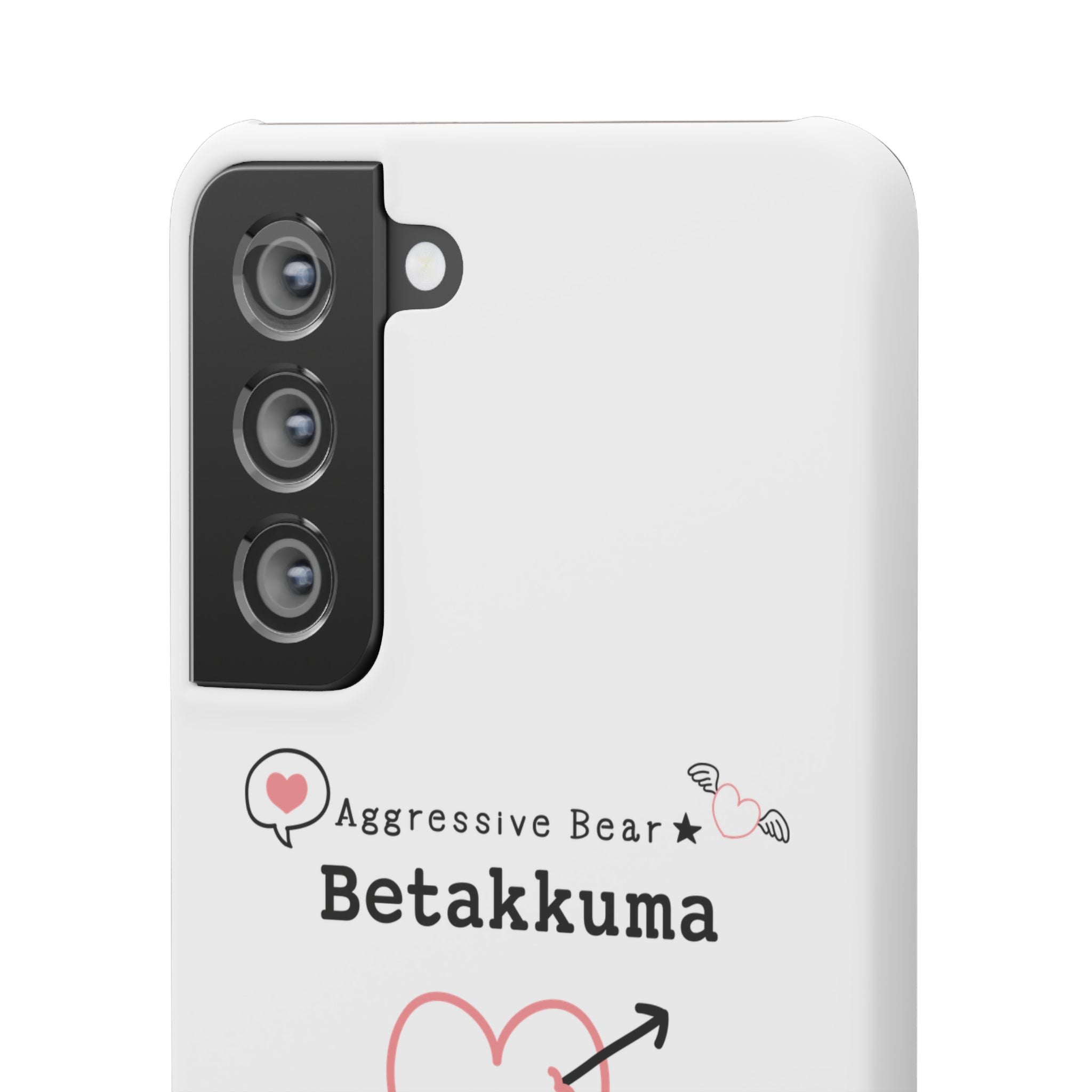 Betakkuma Arrow Heart Phone Case